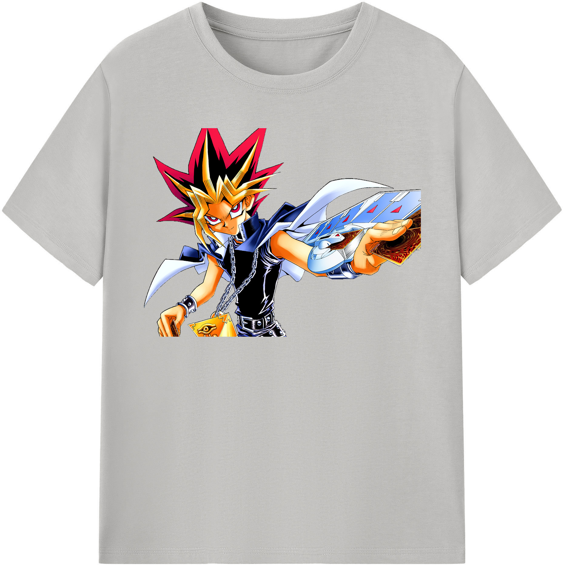 （画像用） 遊☆戯☆王 Yu-Gi-Oh! 綿100％半袖Tシャツ（フロントプリント）