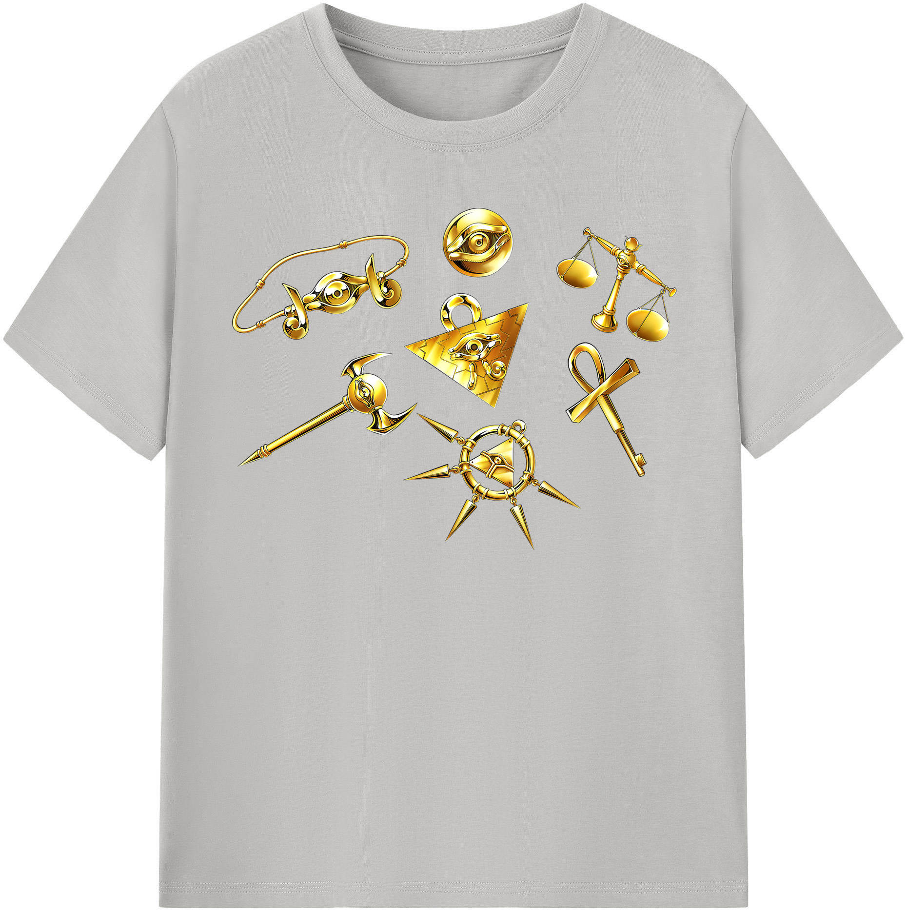 （画像用） 遊☆戯☆王 Yu-Gi-Oh! 綿100％半袖Tシャツ（フロントプリント）