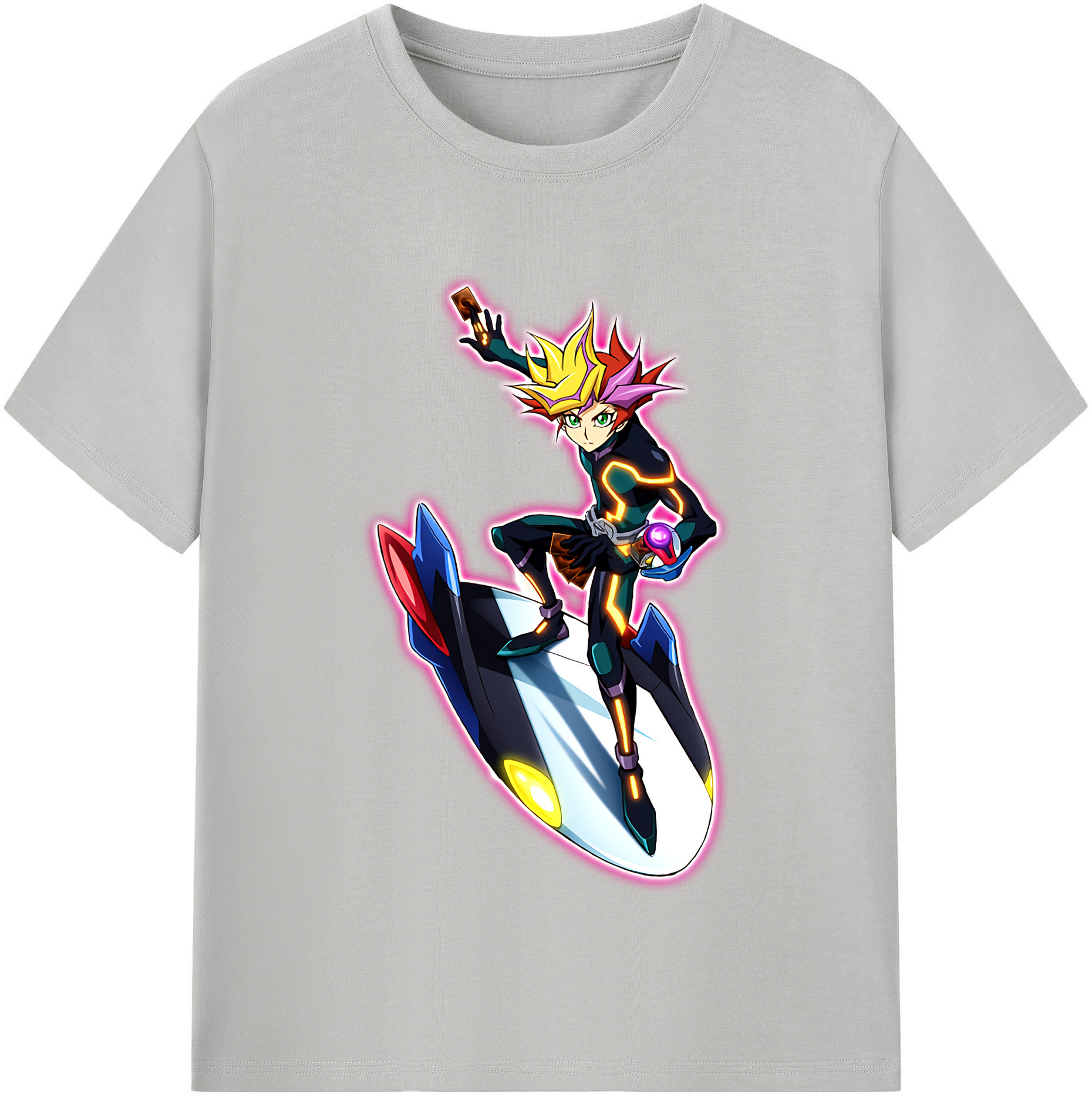 （画像用） 遊☆戯☆王 Yu-Gi-Oh! 綿100％半袖Tシャツ（フロントプリント）