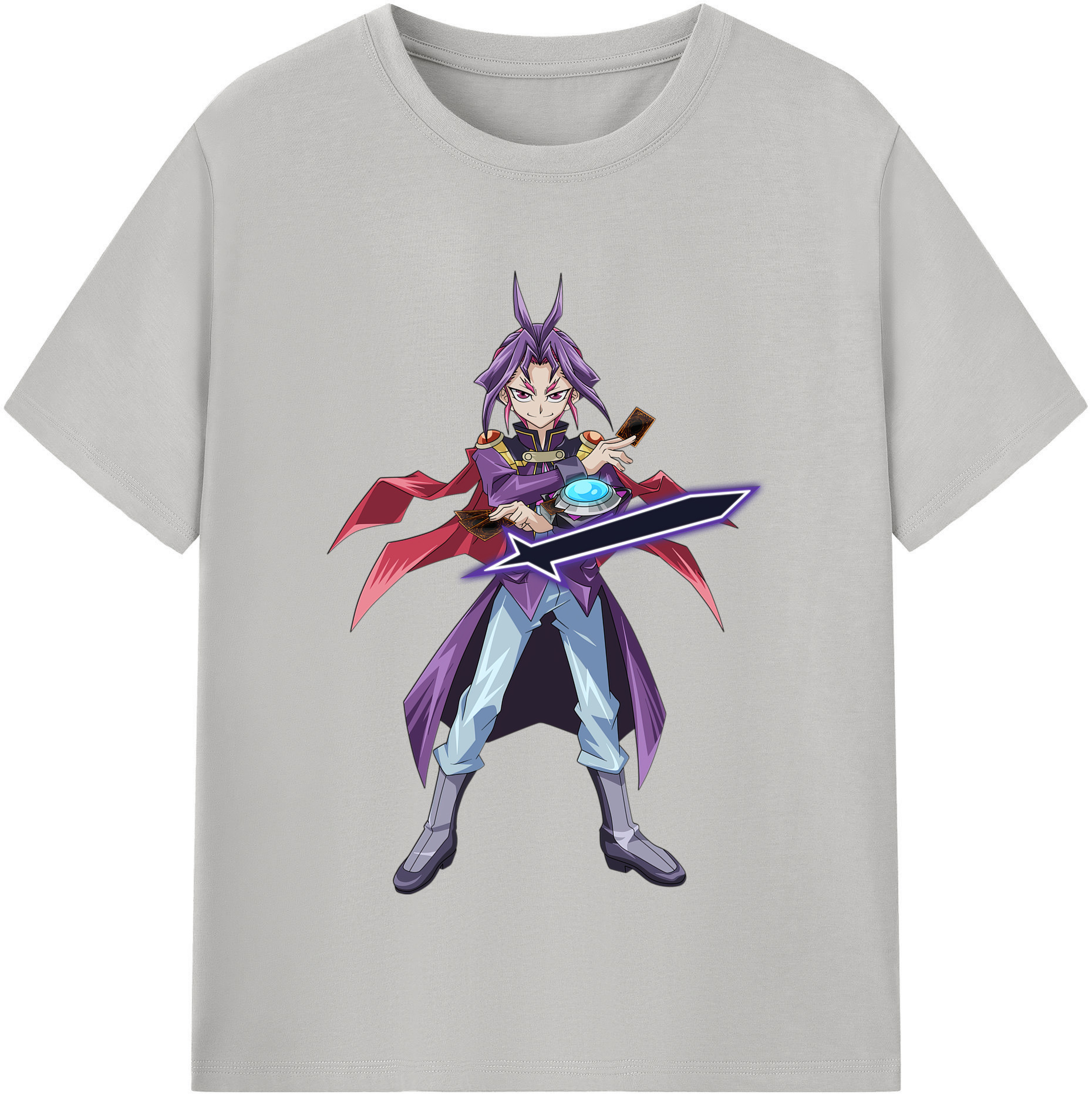 （画像用） 遊☆戯☆王 Yu-Gi-Oh! 綿100％半袖Tシャツ（フロントプリント）