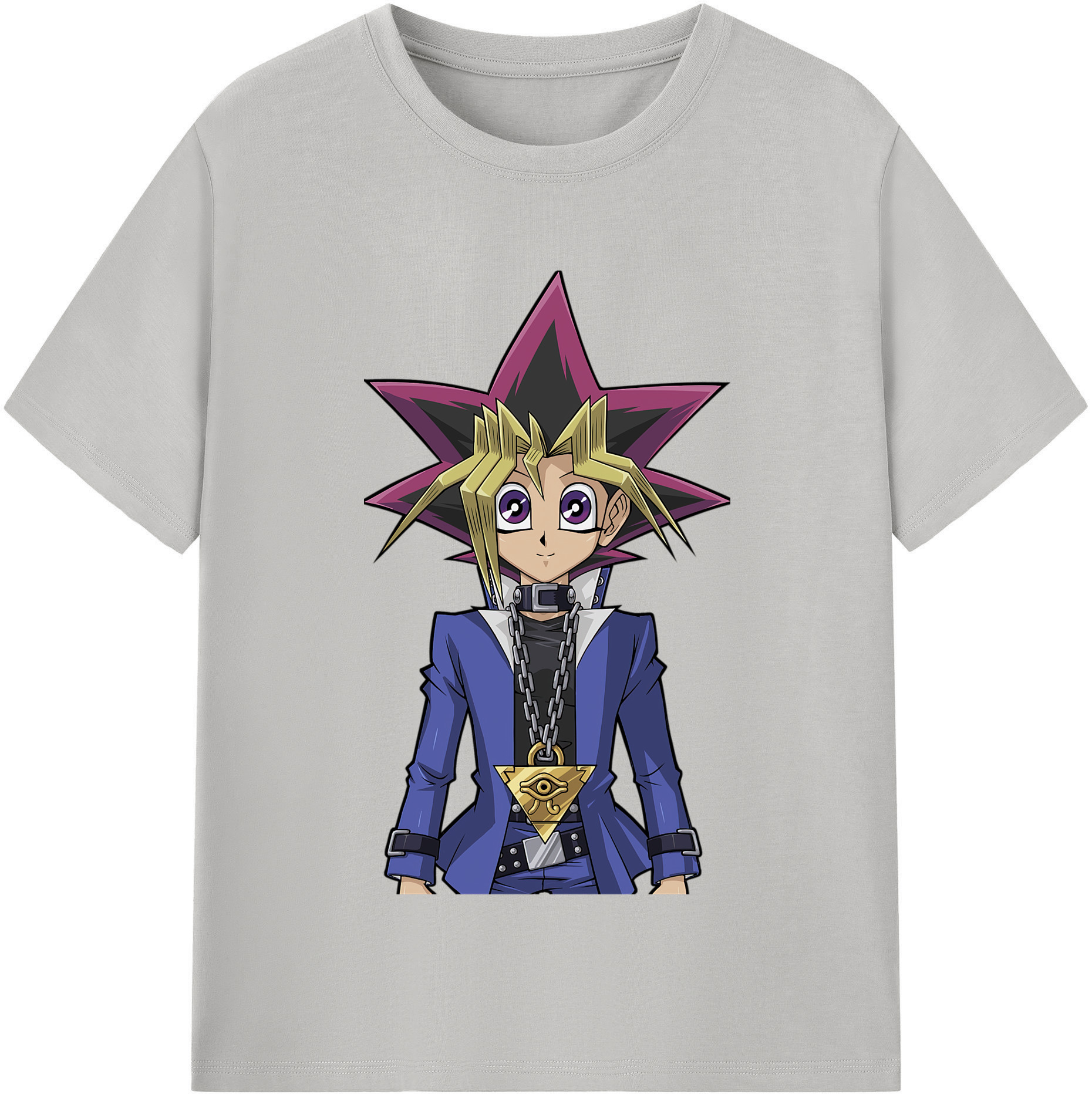 （画像用） 遊☆戯☆王 Yu-Gi-Oh! 綿100％半袖Tシャツ（フロントプリント）