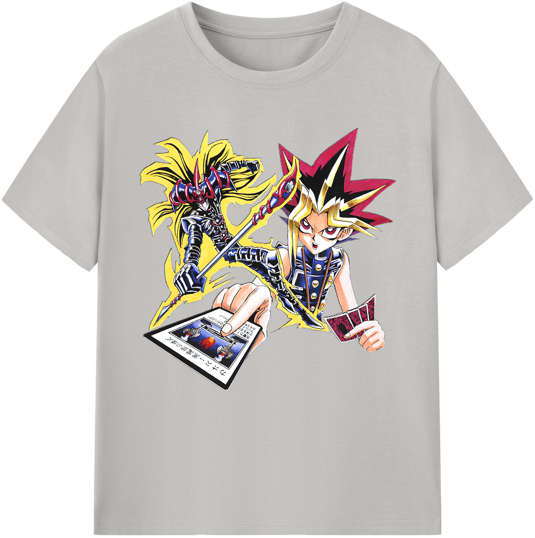 （画像用） 遊☆戯☆王 Yu-Gi-Oh! 綿100％半袖Tシャツ（フロントプリント）