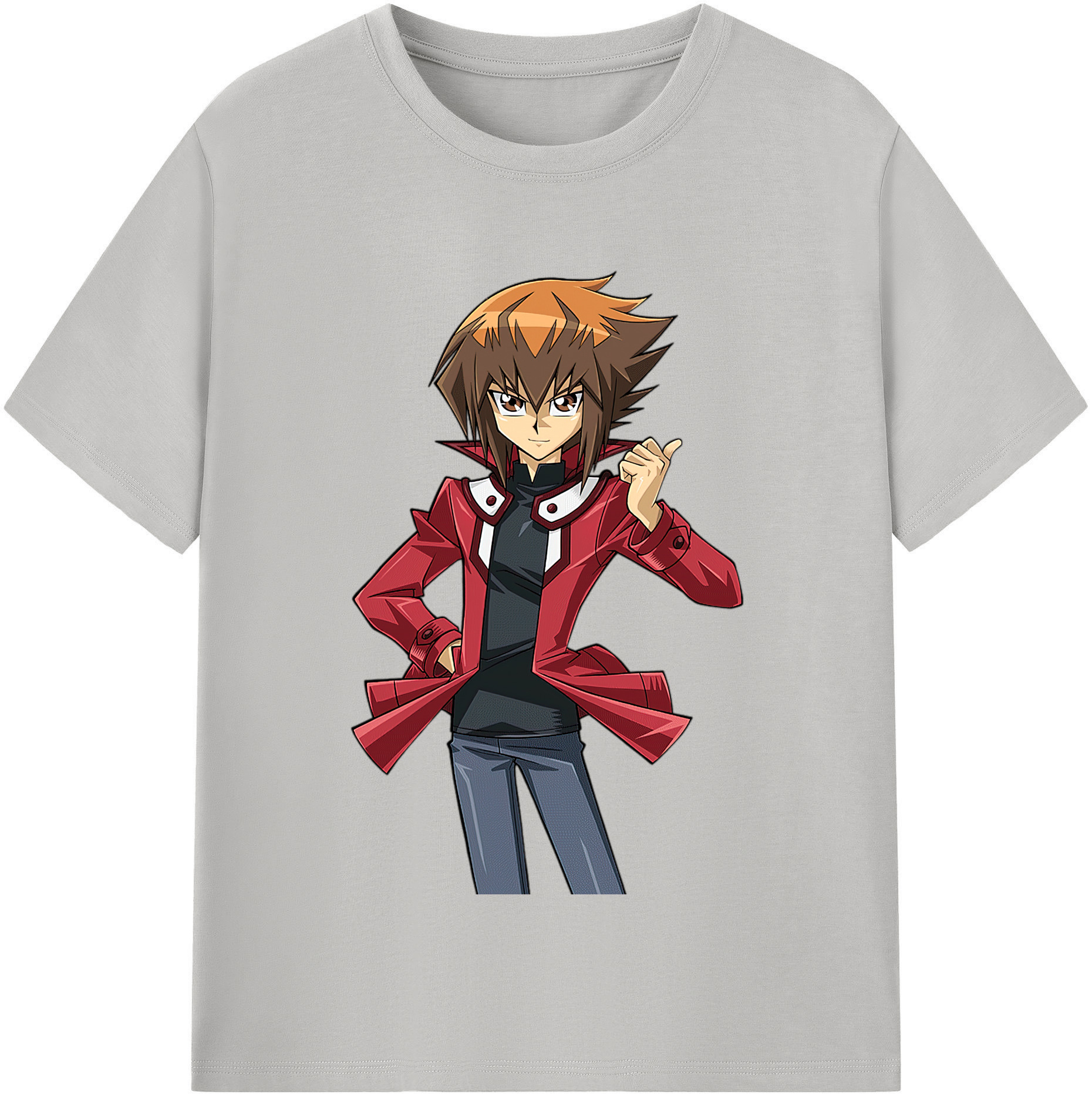 （画像用） 遊☆戯☆王 Yu-Gi-Oh! 綿100％半袖Tシャツ（フロントプリント）