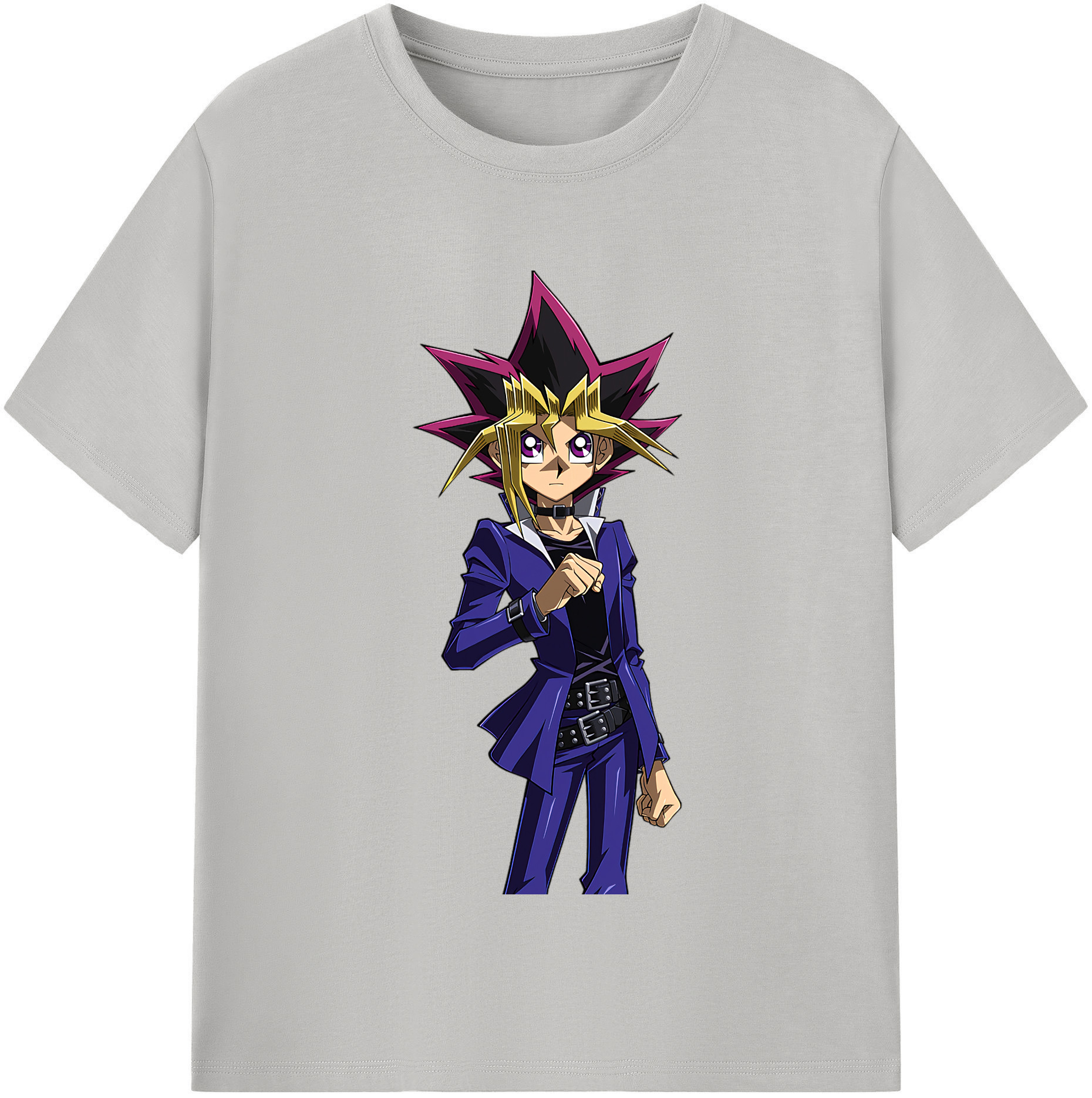 （画像用） 遊☆戯☆王 Yu-Gi-Oh! 綿100％半袖Tシャツ（フロントプリント）