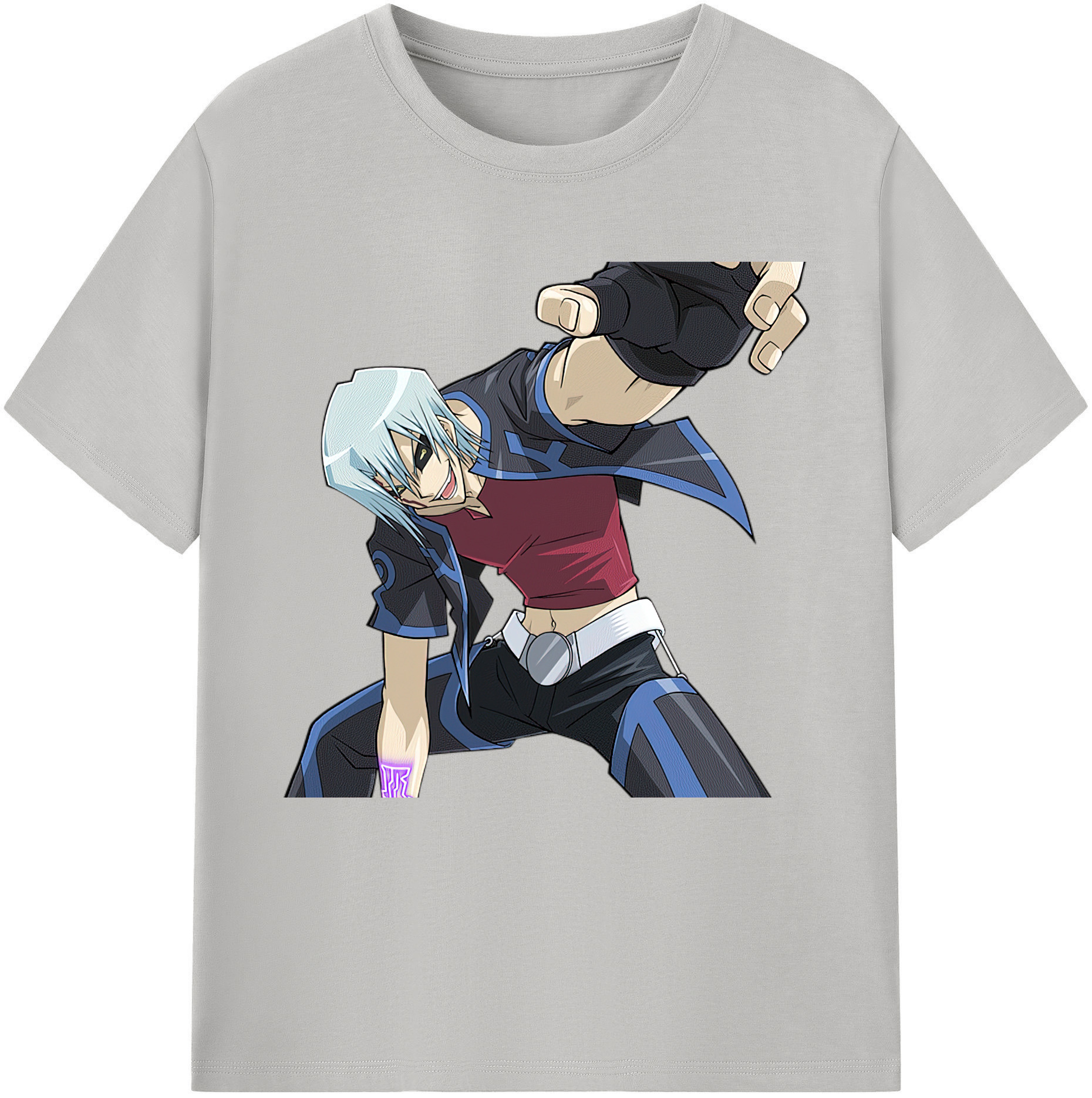 （画像用） 遊☆戯☆王 Yu-Gi-Oh! 綿100％半袖Tシャツ（フロントプリント）
