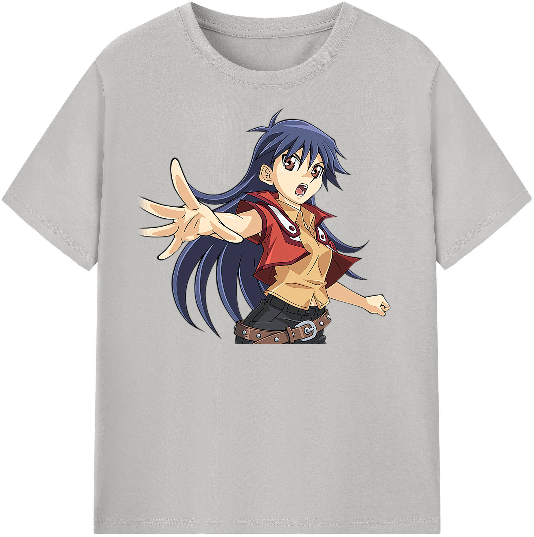 （画像用） 遊☆戯☆王 Yu-Gi-Oh! 綿100％半袖Tシャツ（フロントプリント）