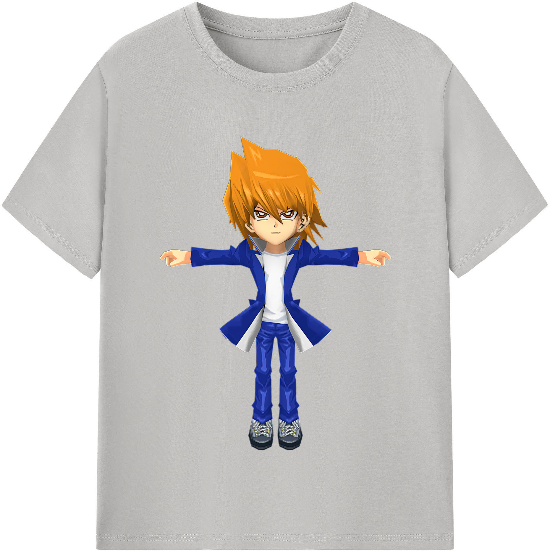 （画像用） 遊☆戯☆王 Yu-Gi-Oh! 綿100％半袖Tシャツ（フロントプリント）