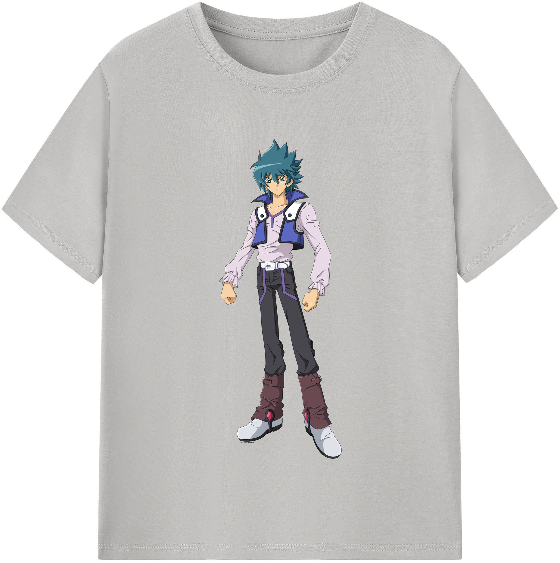 （画像用） 遊☆戯☆王 Yu-Gi-Oh! 綿100％半袖Tシャツ（フロントプリント）