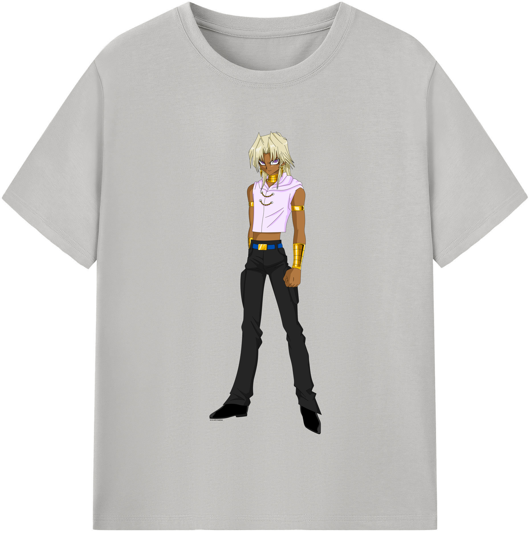 （画像用） 遊☆戯☆王 Yu-Gi-Oh! 綿100％半袖Tシャツ（フロントプリント）