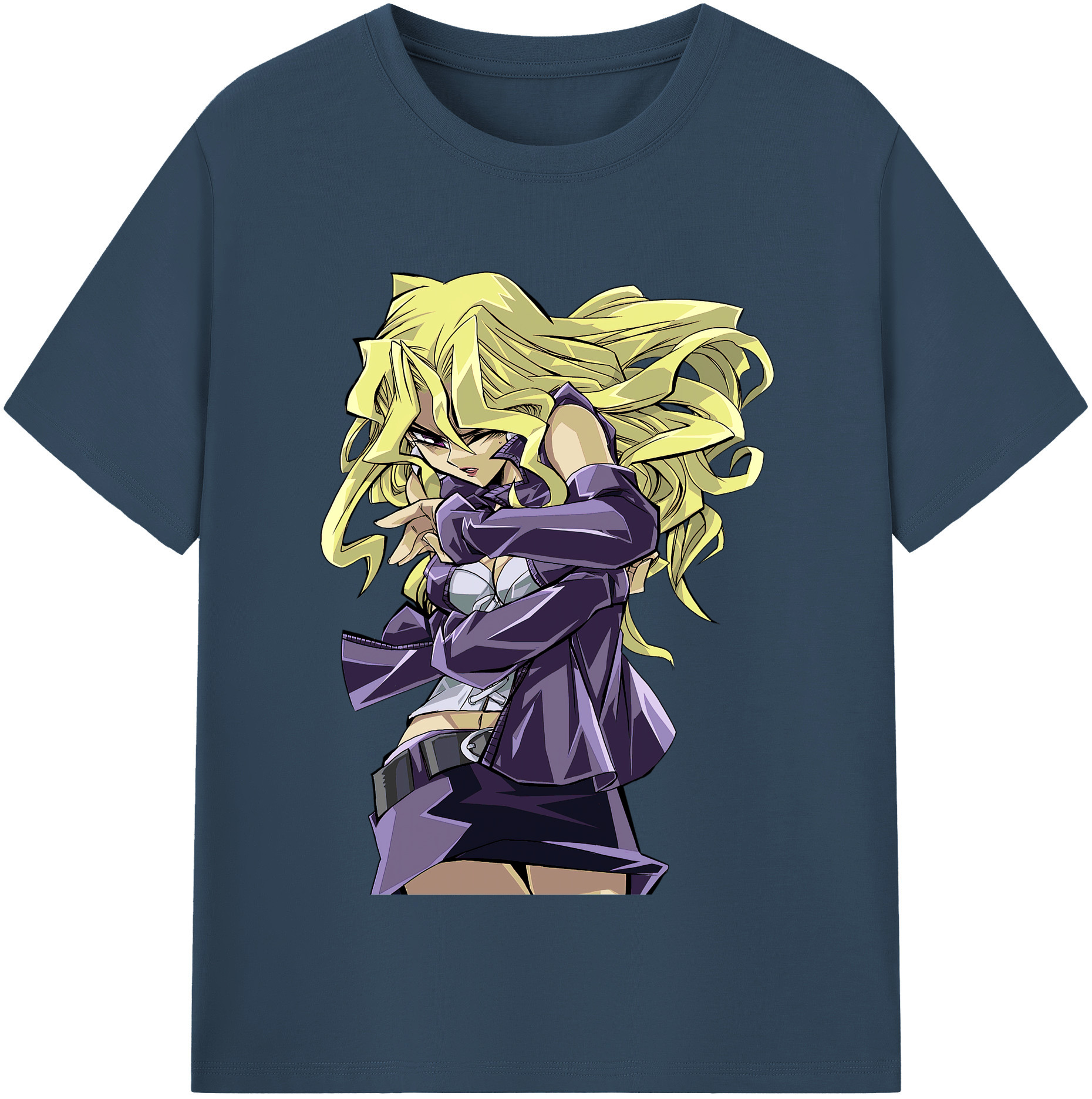 （画像用） 遊☆戯☆王 Yu-Gi-Oh! 綿100％半袖Tシャツ（フロントプリント）