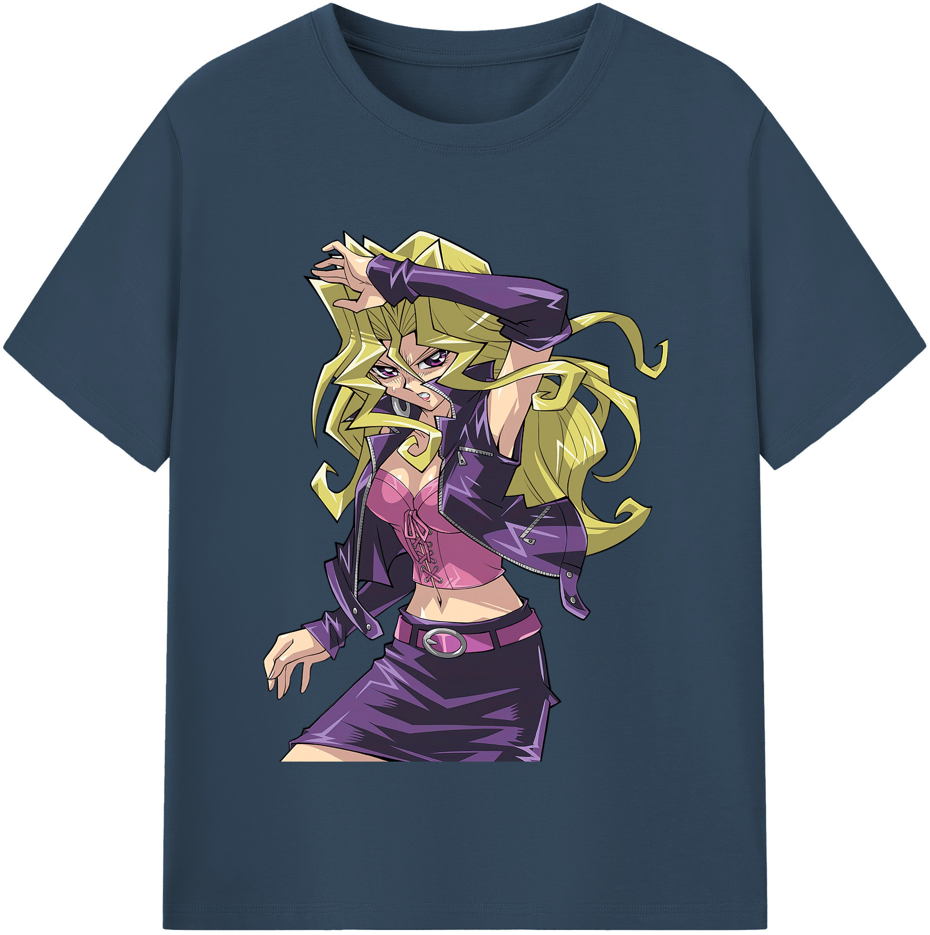 （画像用） 遊☆戯☆王 Yu-Gi-Oh! 綿100％半袖Tシャツ（フロントプリント）