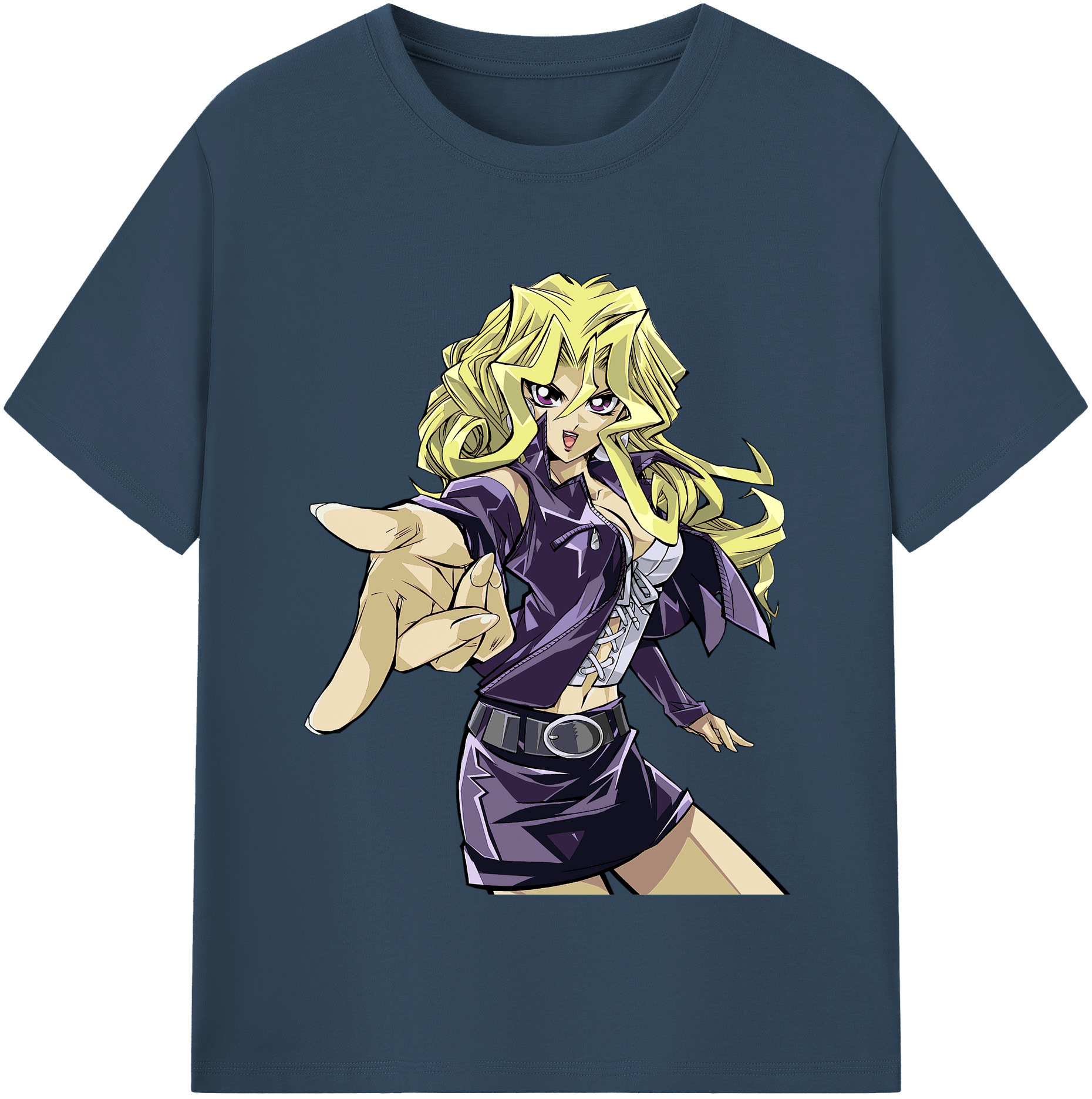 （画像用） 遊☆戯☆王 Yu-Gi-Oh! 綿100％半袖Tシャツ（フロントプリント）