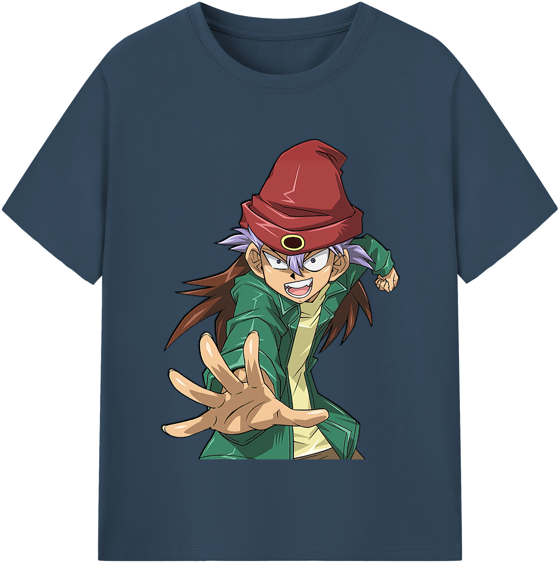 （画像用） 遊☆戯☆王 Yu-Gi-Oh! 綿100％半袖Tシャツ（フロントプリント）