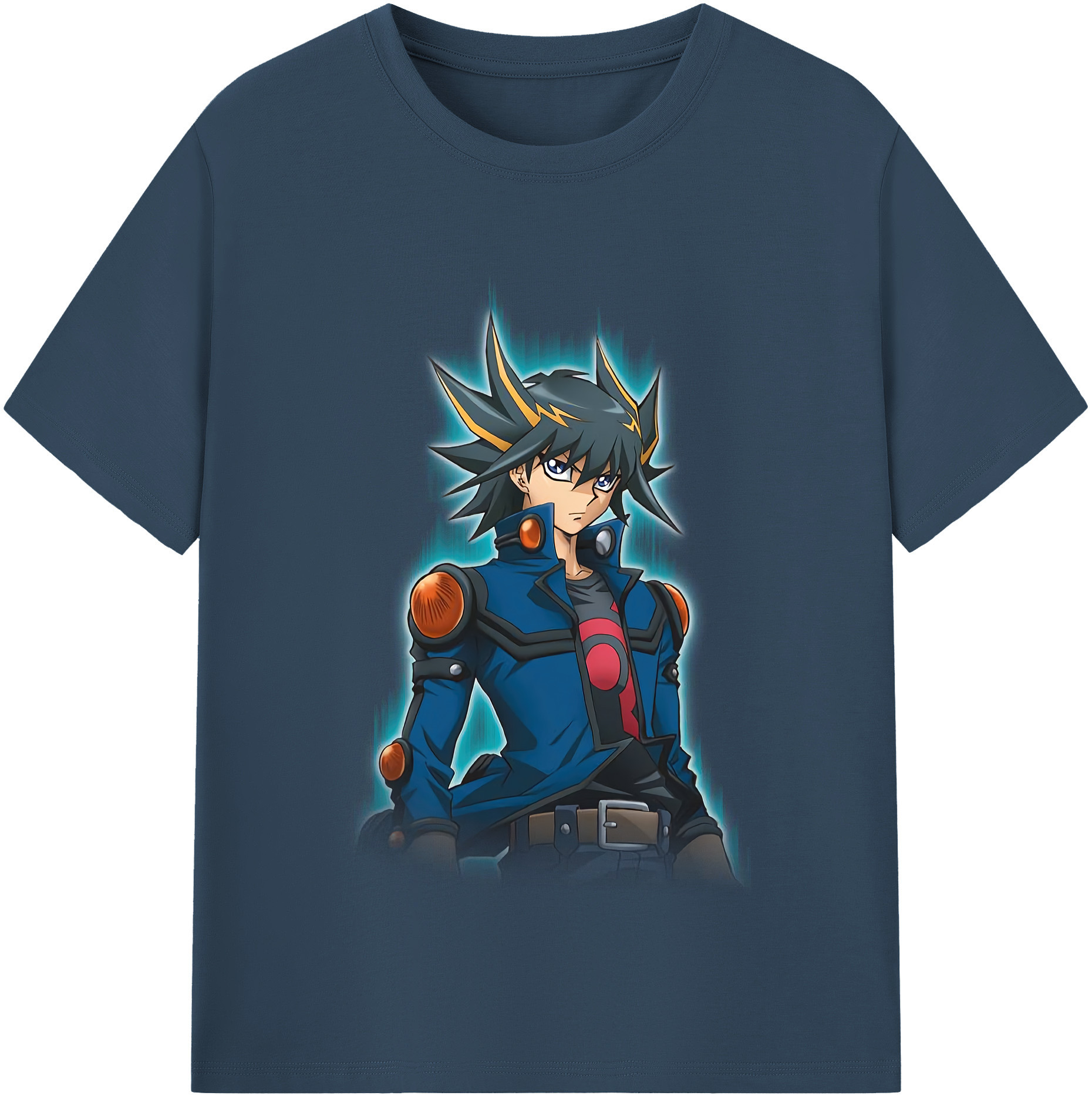 （画像用） 遊☆戯☆王 Yu-Gi-Oh! 綿100％半袖Tシャツ（フロントプリント）