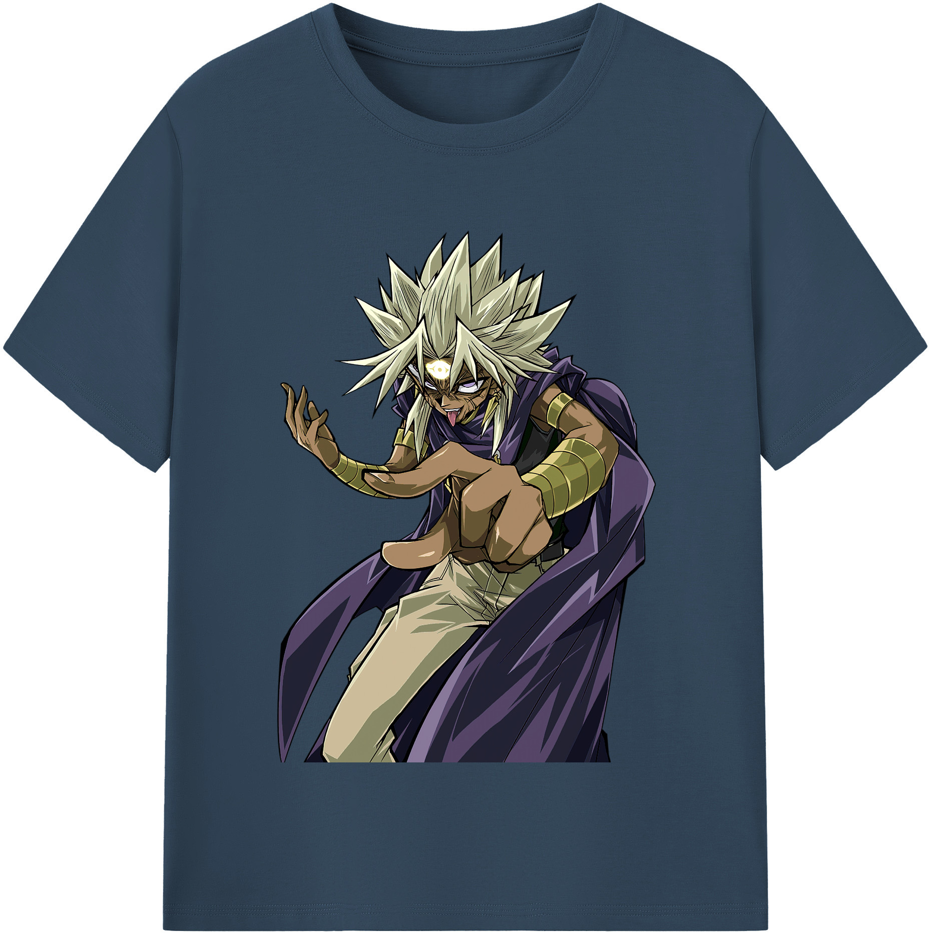 （画像用） 遊☆戯☆王 Yu-Gi-Oh! 綿100％半袖Tシャツ（フロントプリント）