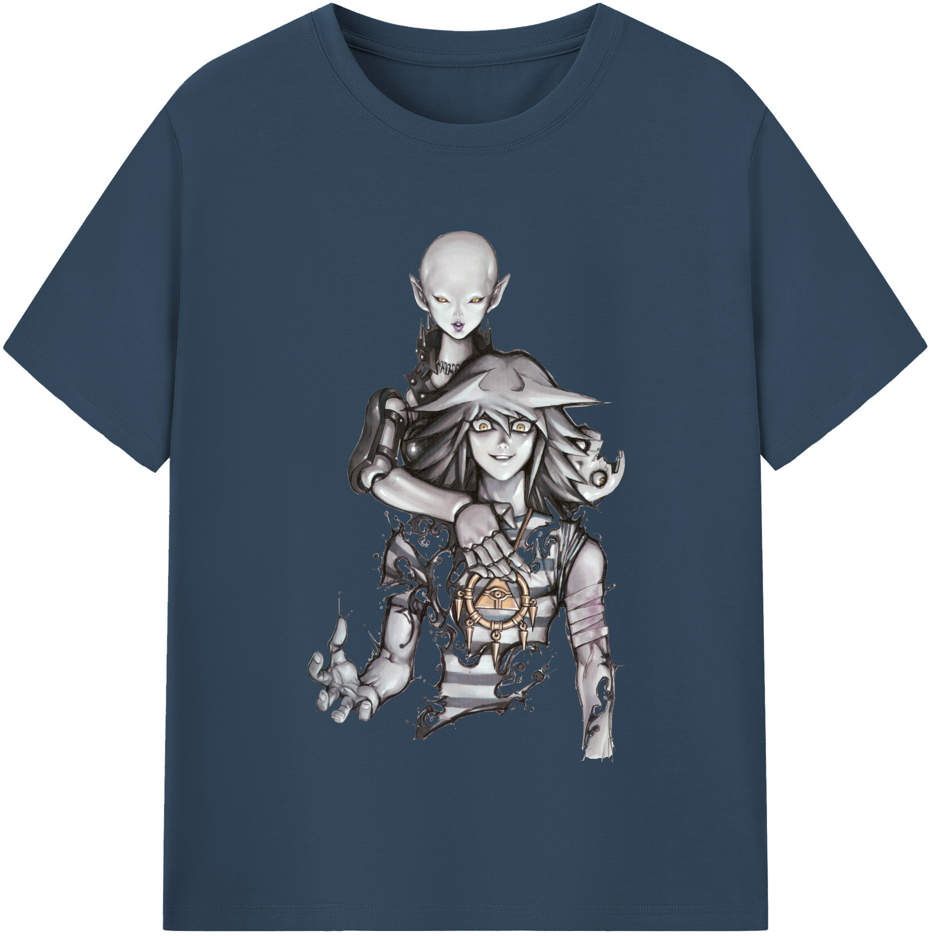 （画像用） 遊☆戯☆王 Yu-Gi-Oh! 綿100％半袖Tシャツ（フロントプリント）