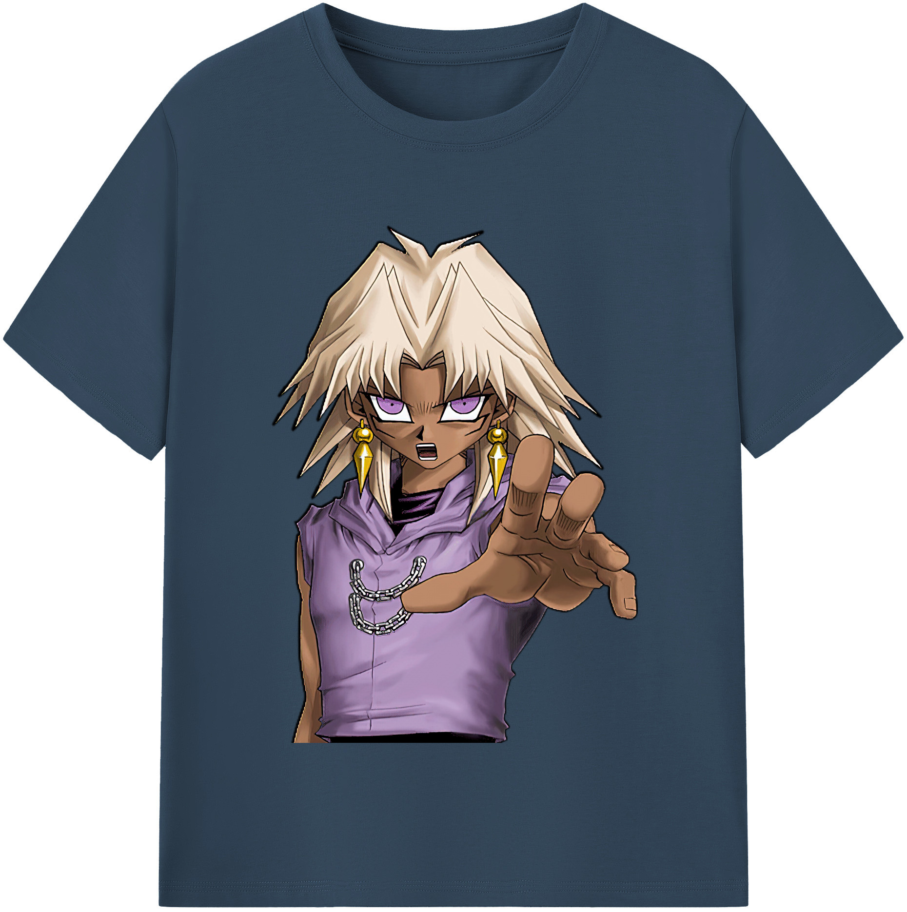 （画像用） 遊☆戯☆王 Yu-Gi-Oh! 綿100％半袖Tシャツ（フロントプリント）