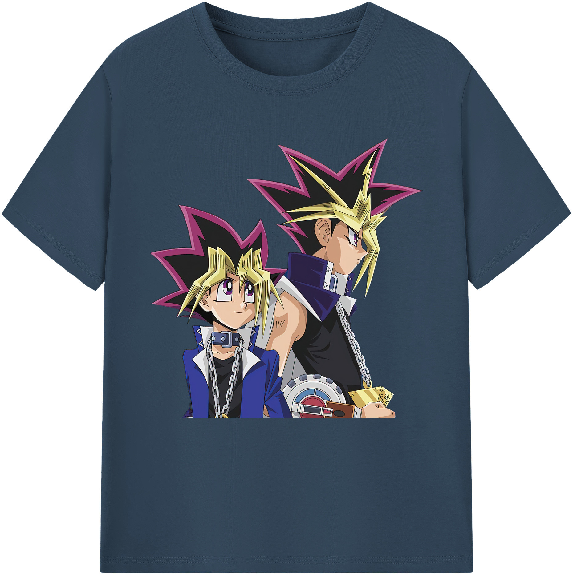 （画像用） 遊☆戯☆王 Yu-Gi-Oh! 綿100％半袖Tシャツ（フロントプリント）