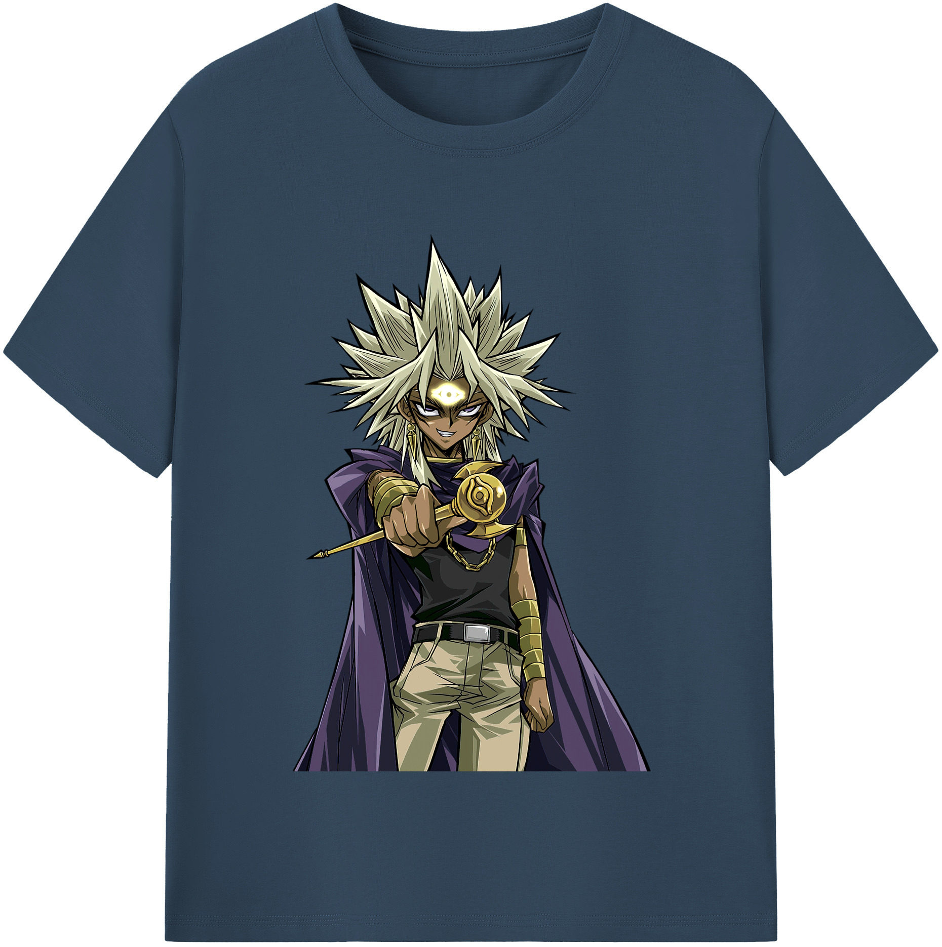 （画像用） 遊☆戯☆王 Yu-Gi-Oh! 綿100％半袖Tシャツ（フロントプリント）