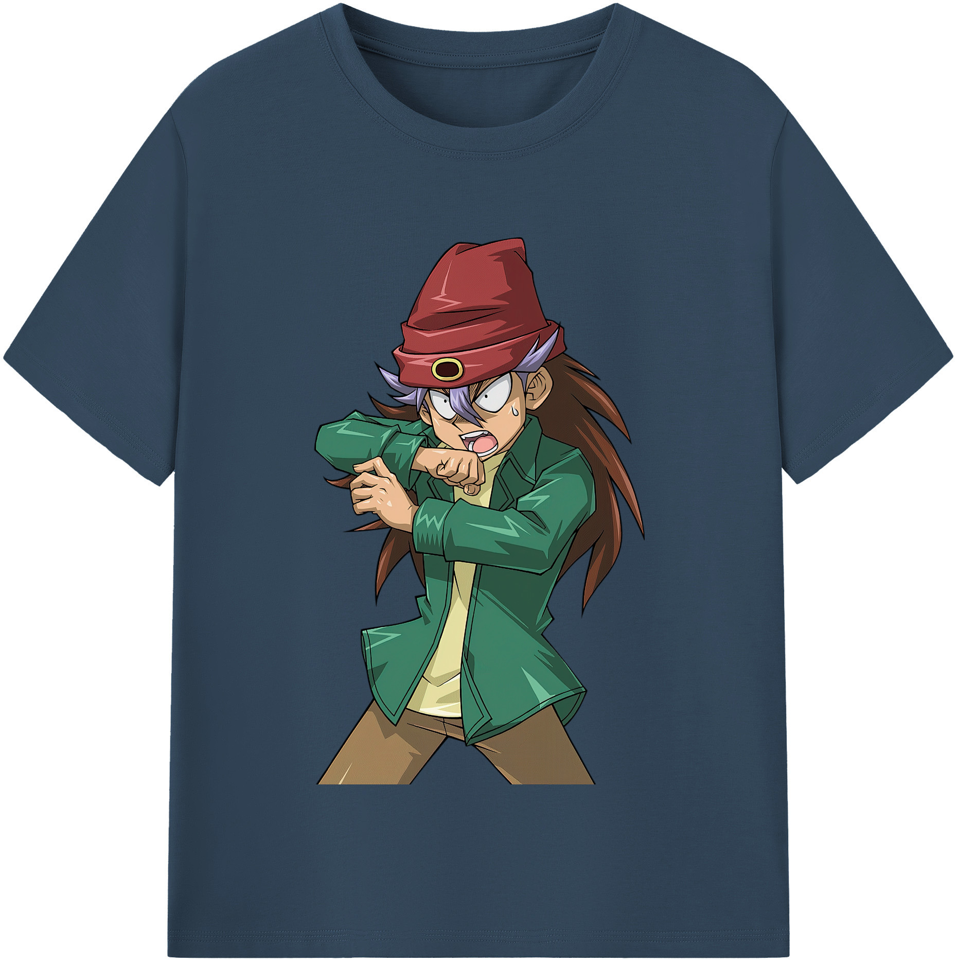 （画像用） 遊☆戯☆王 Yu-Gi-Oh! 綿100％半袖Tシャツ（フロントプリント）