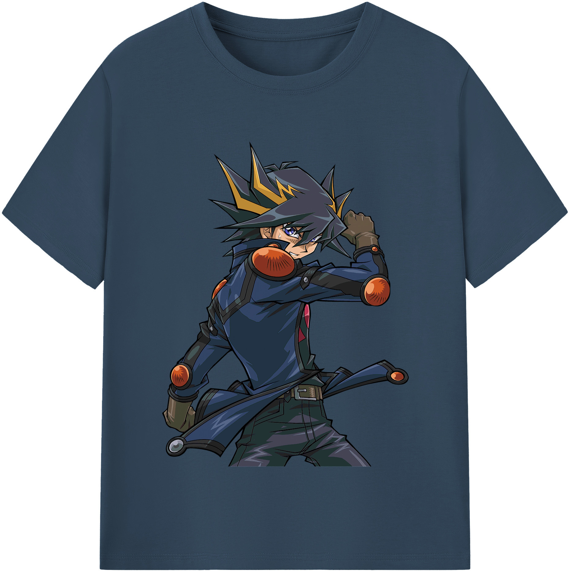 （画像用） 遊☆戯☆王 Yu-Gi-Oh! 綿100％半袖Tシャツ（フロントプリント）