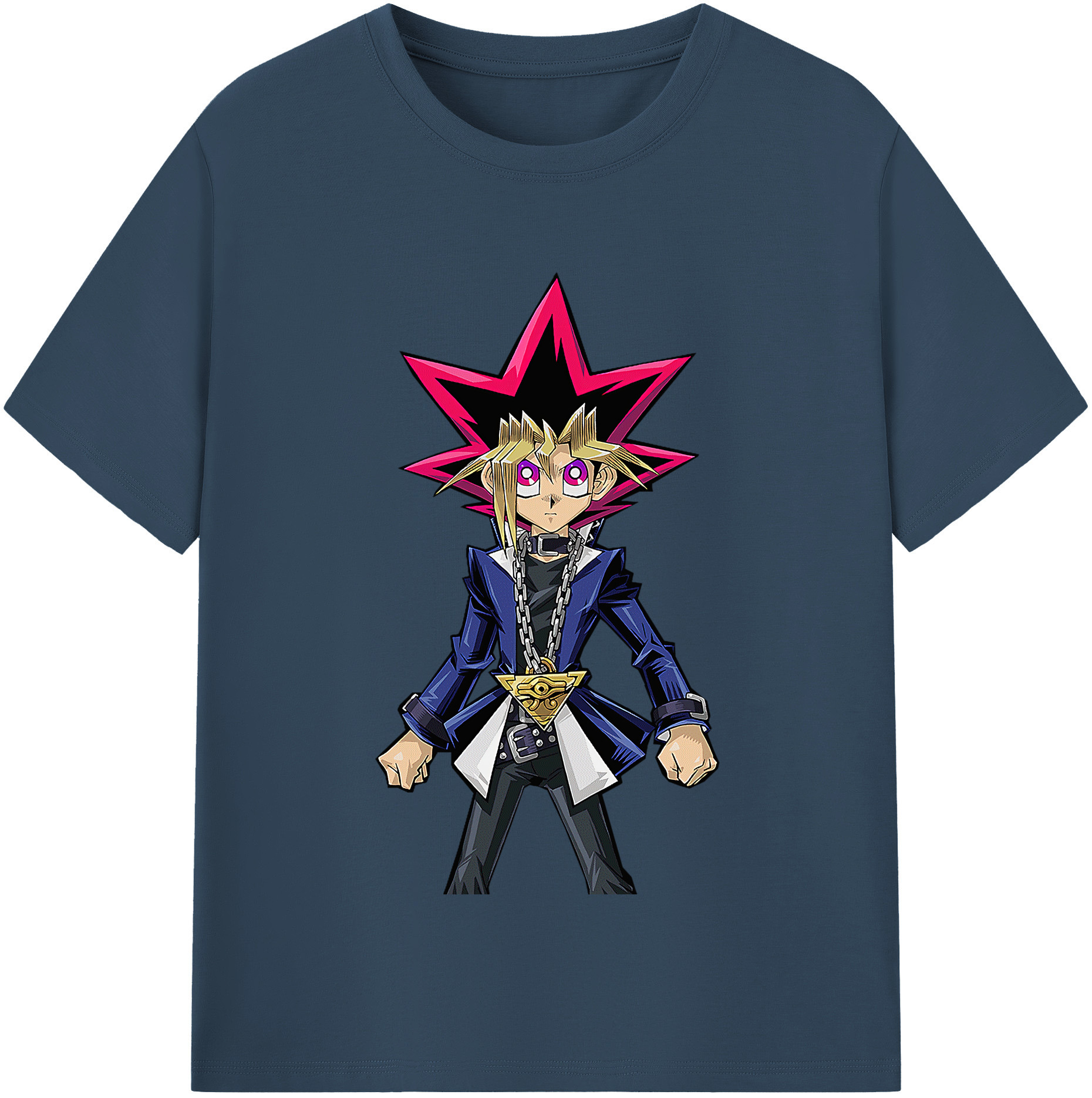 （画像用） 遊☆戯☆王 Yu-Gi-Oh! 綿100％半袖Tシャツ（フロントプリント）