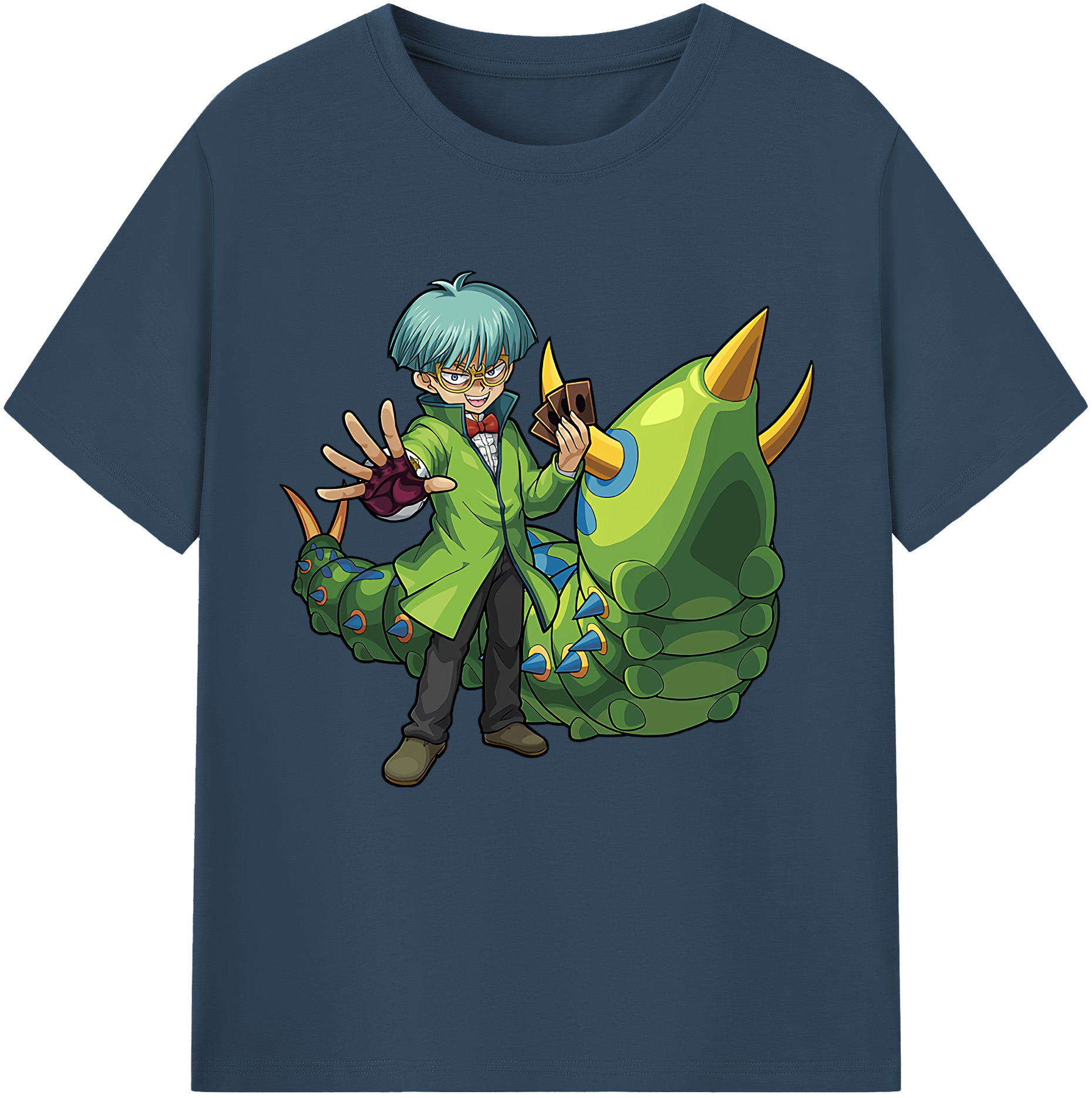 （画像用） 遊☆戯☆王 Yu-Gi-Oh! 綿100％半袖Tシャツ（フロントプリント）