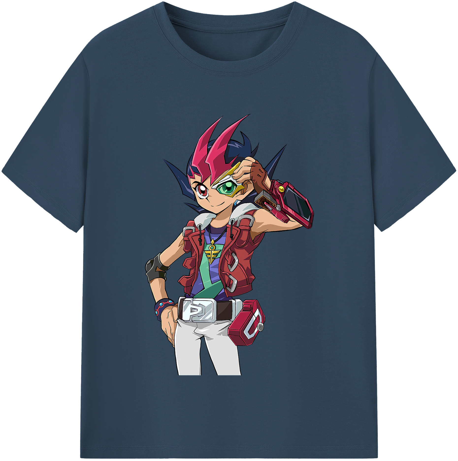 （画像用） 遊☆戯☆王 Yu-Gi-Oh! 綿100％半袖Tシャツ（フロントプリント）