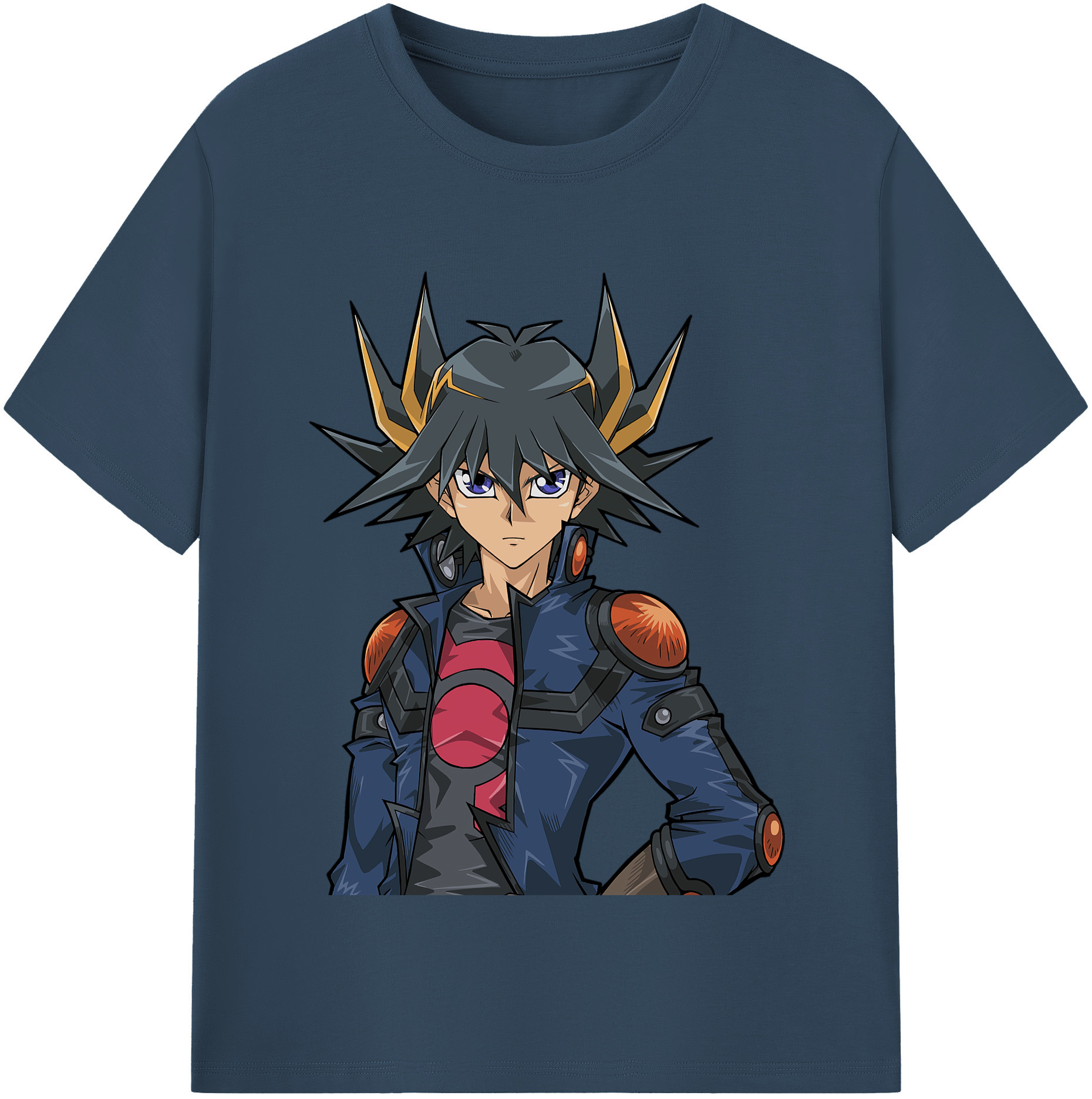 （画像用） 遊☆戯☆王 Yu-Gi-Oh! 綿100％半袖Tシャツ（フロントプリント）