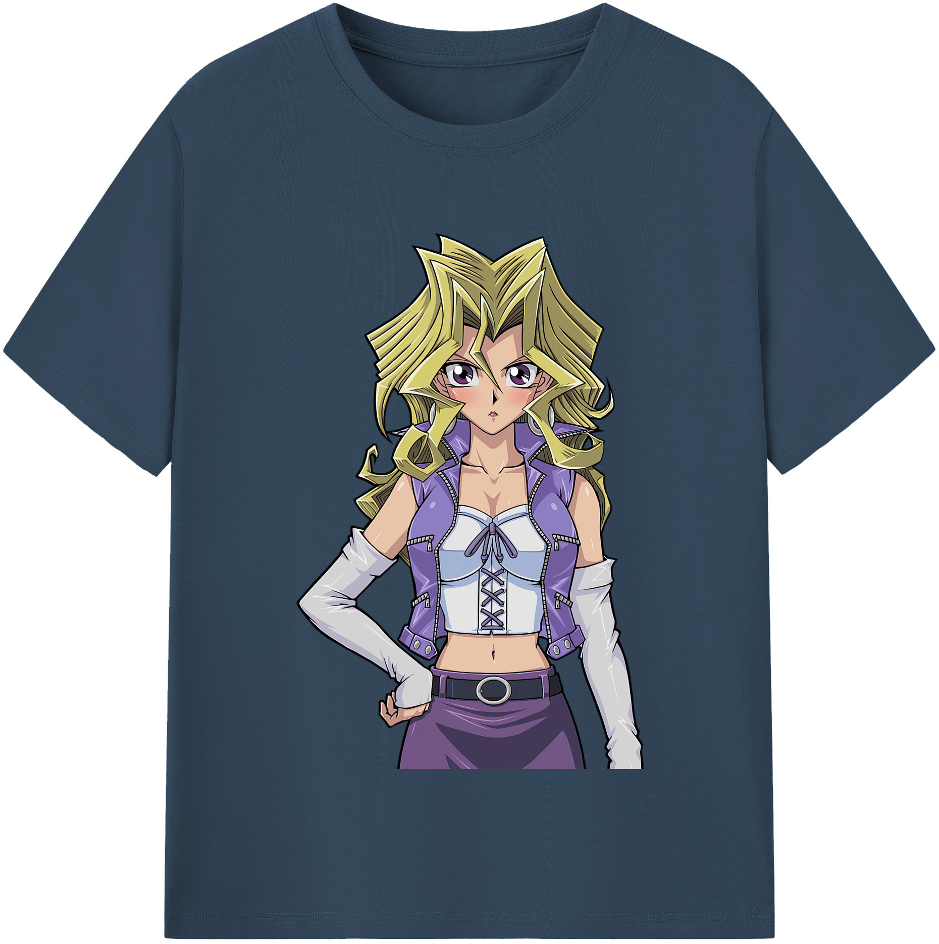 （画像用） 遊☆戯☆王 Yu-Gi-Oh! 綿100％半袖Tシャツ（フロントプリント）