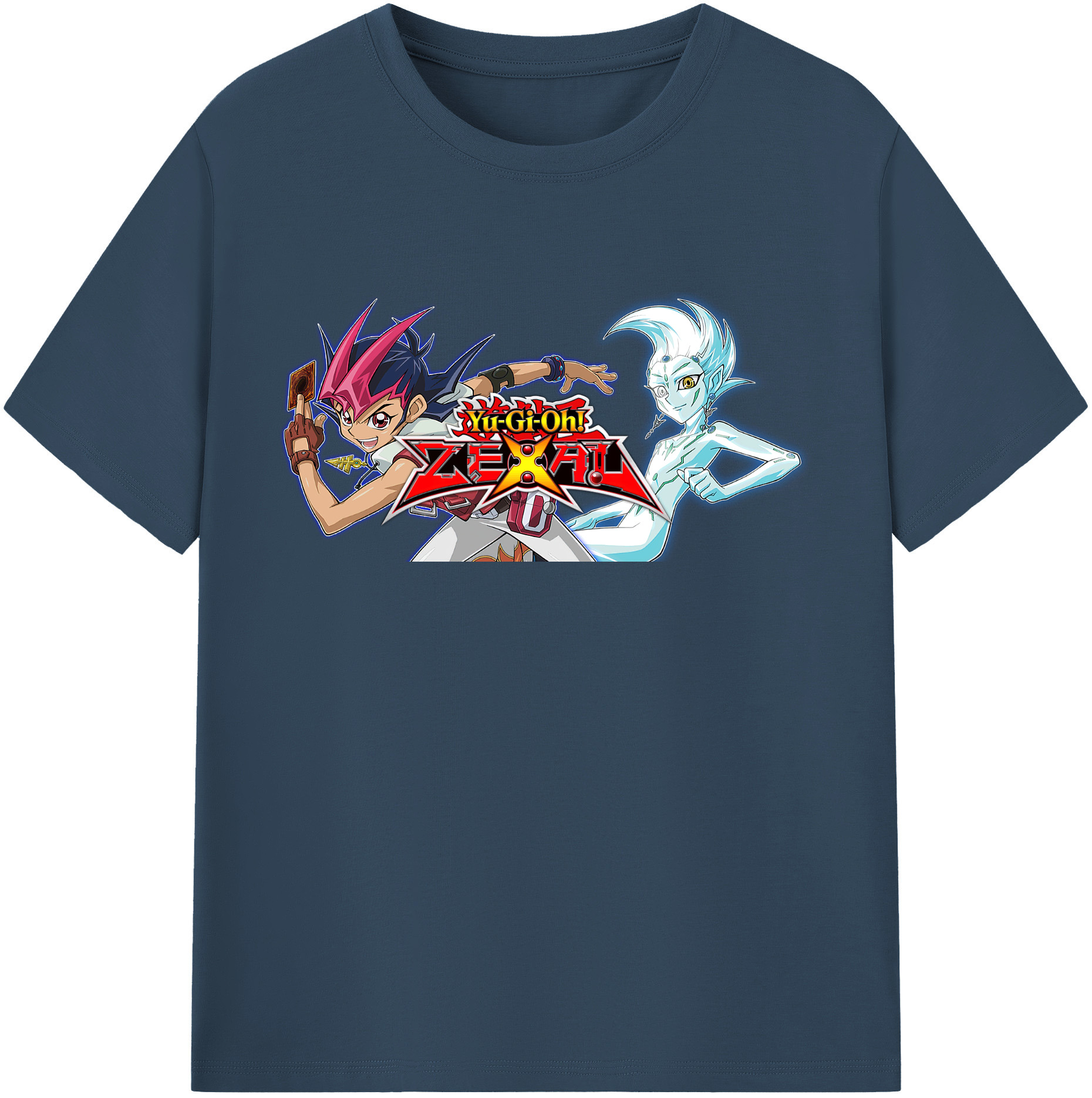 （画像用） 遊☆戯☆王 Yu-Gi-Oh! 綿100％半袖Tシャツ（フロントプリント）
