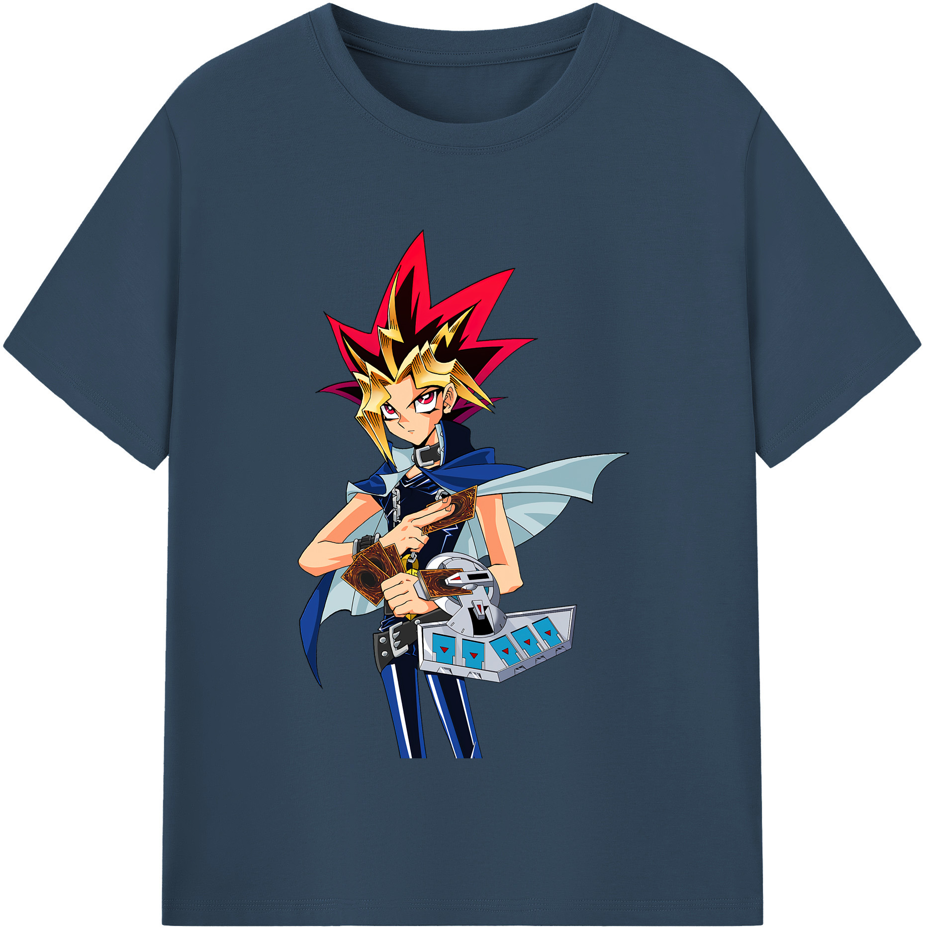 （画像用） 遊☆戯☆王 Yu-Gi-Oh! 綿100％半袖Tシャツ（フロントプリント）