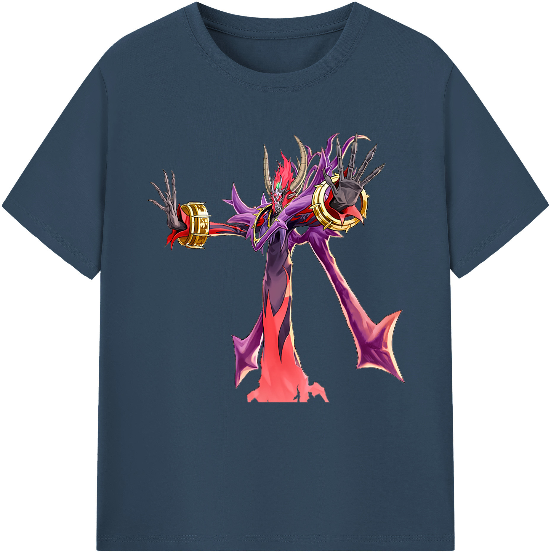 （画像用） 遊☆戯☆王 Yu-Gi-Oh! 綿100％半袖Tシャツ（フロントプリント）