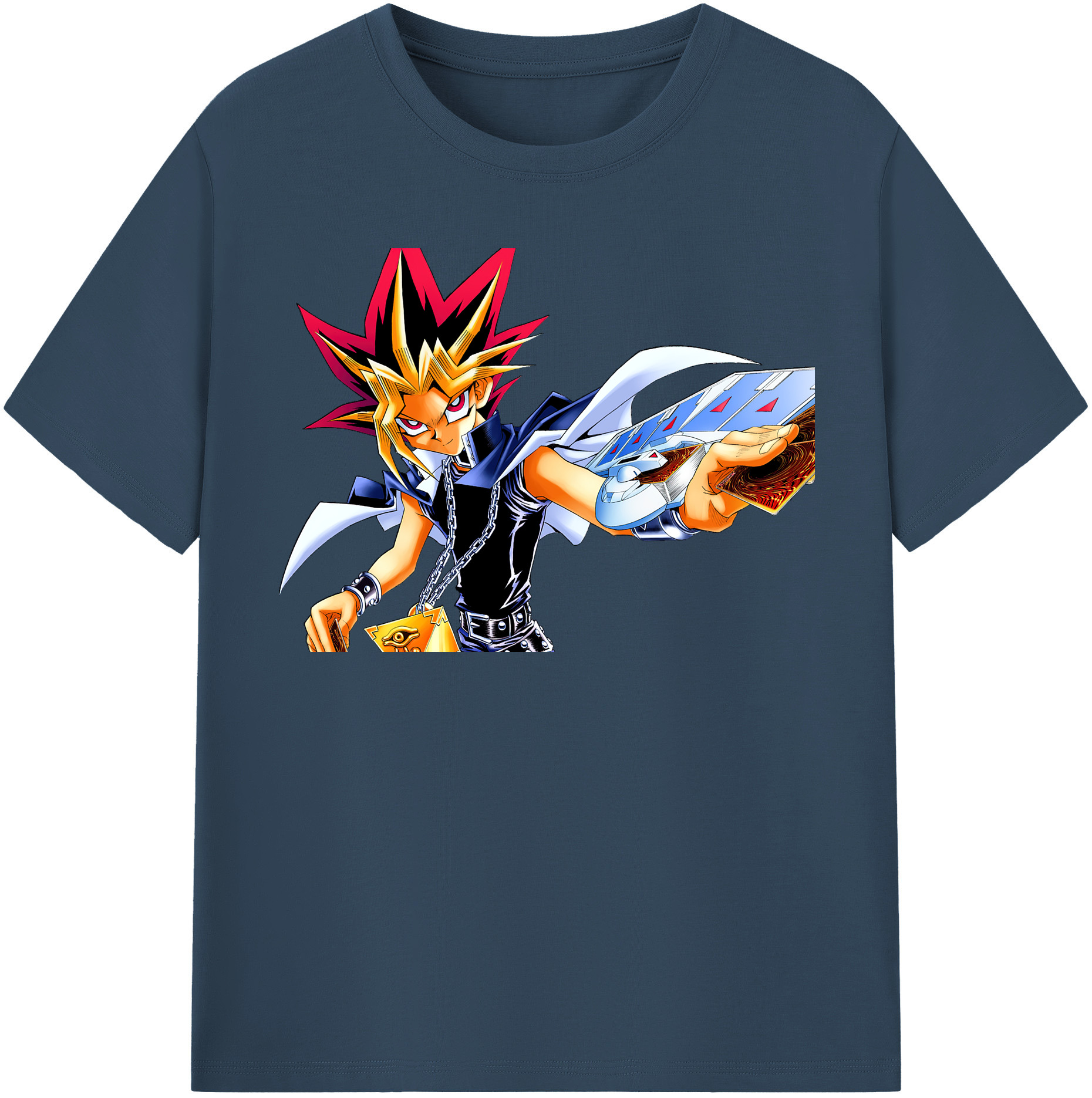 （画像用） 遊☆戯☆王 Yu-Gi-Oh! 綿100％半袖Tシャツ（フロントプリント）