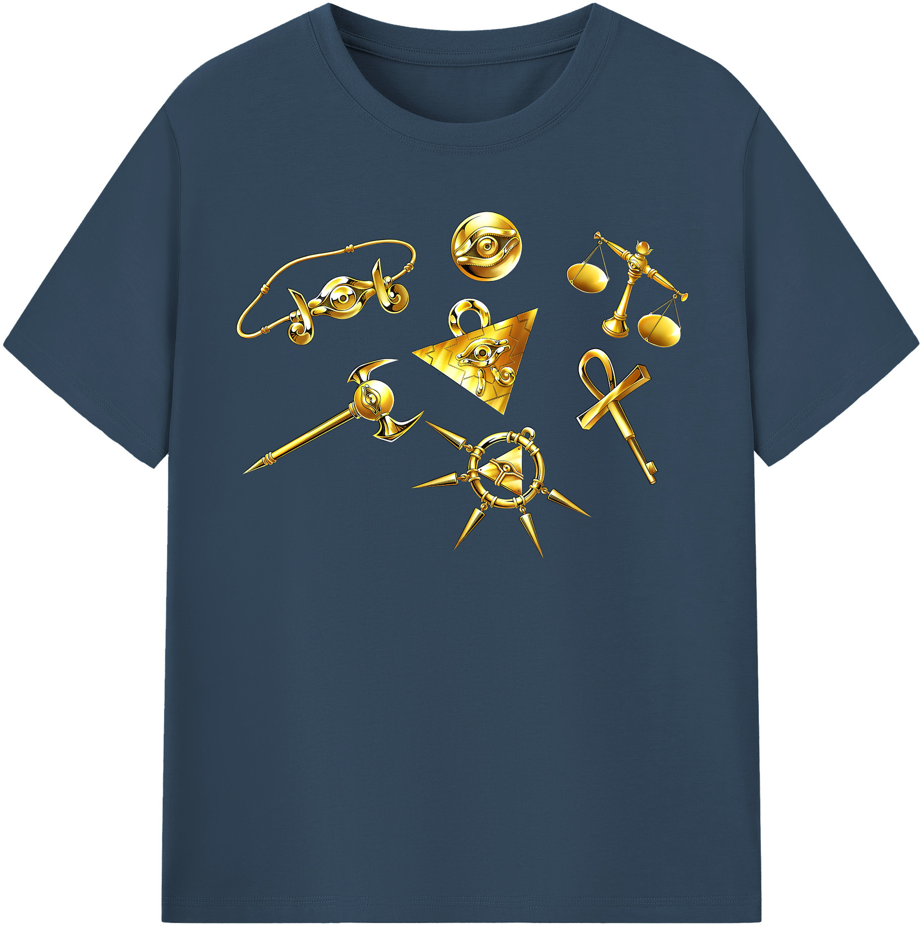 （画像用） 遊☆戯☆王 Yu-Gi-Oh! 綿100％半袖Tシャツ（フロントプリント）