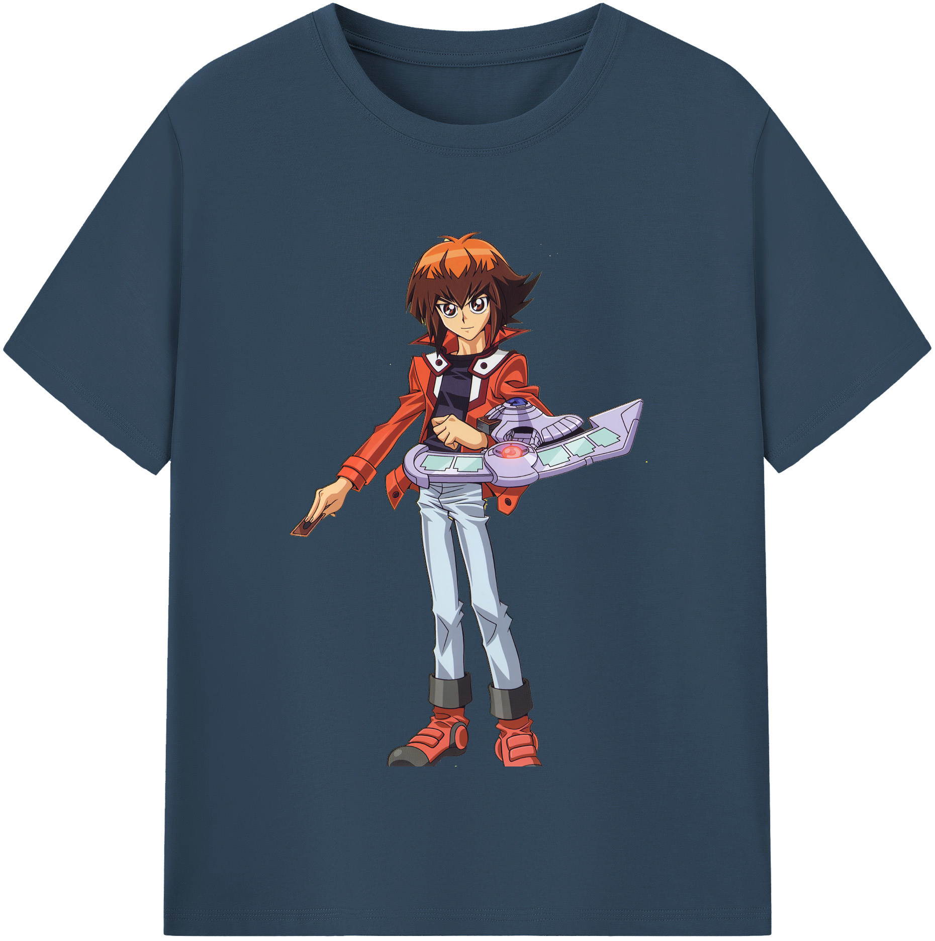 （画像用） 遊☆戯☆王 Yu-Gi-Oh! 綿100％半袖Tシャツ（フロントプリント）