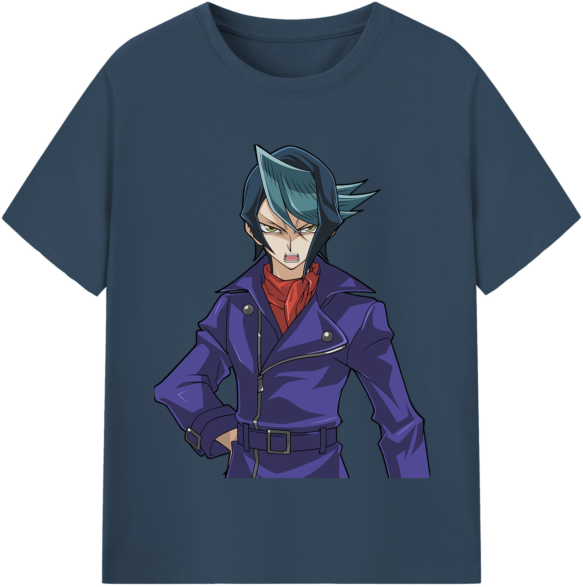 （画像用） 遊☆戯☆王 Yu-Gi-Oh! 綿100％半袖Tシャツ（フロントプリント）