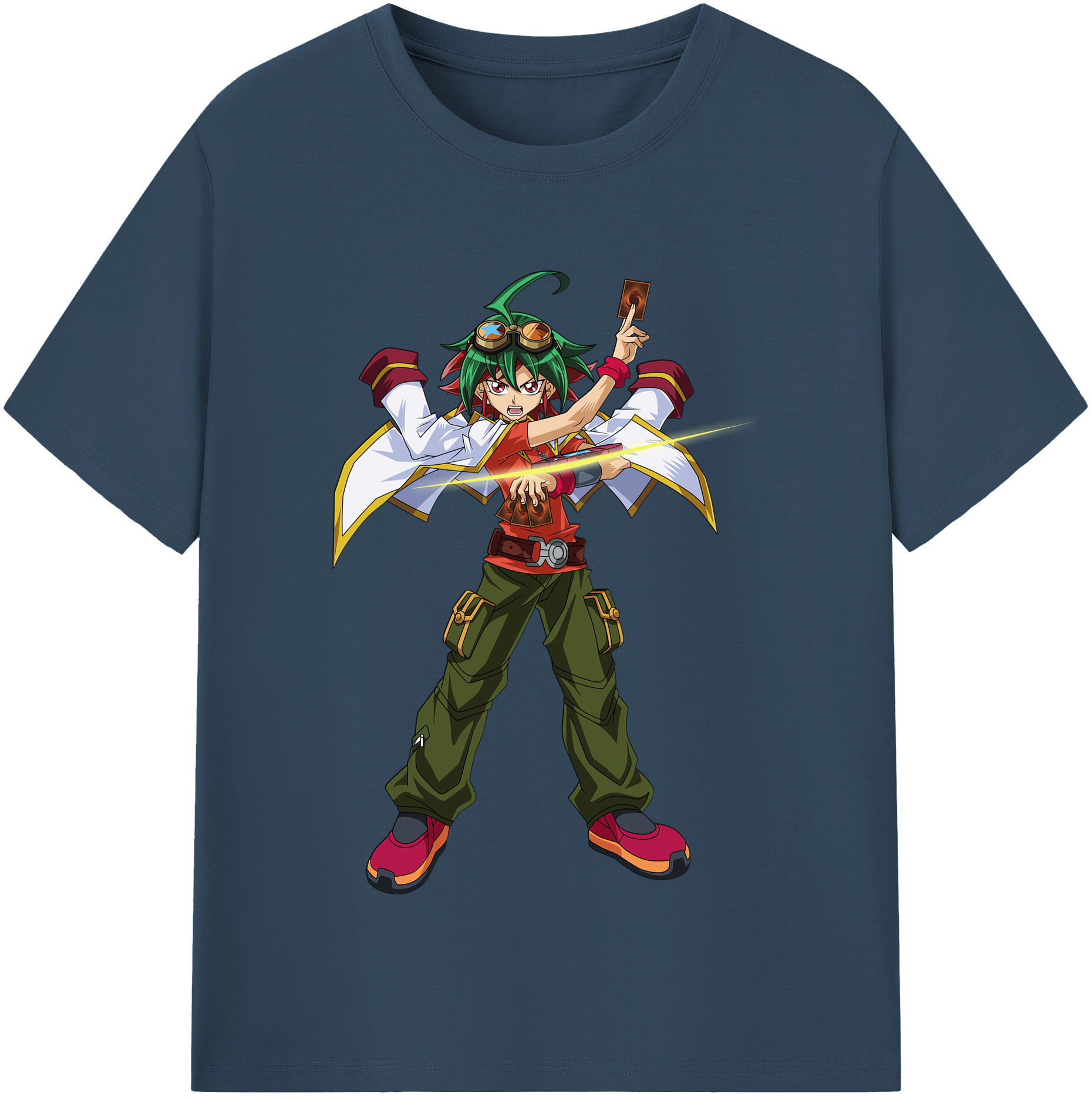 （画像用） 遊☆戯☆王 Yu-Gi-Oh! 綿100％半袖Tシャツ（フロントプリント）