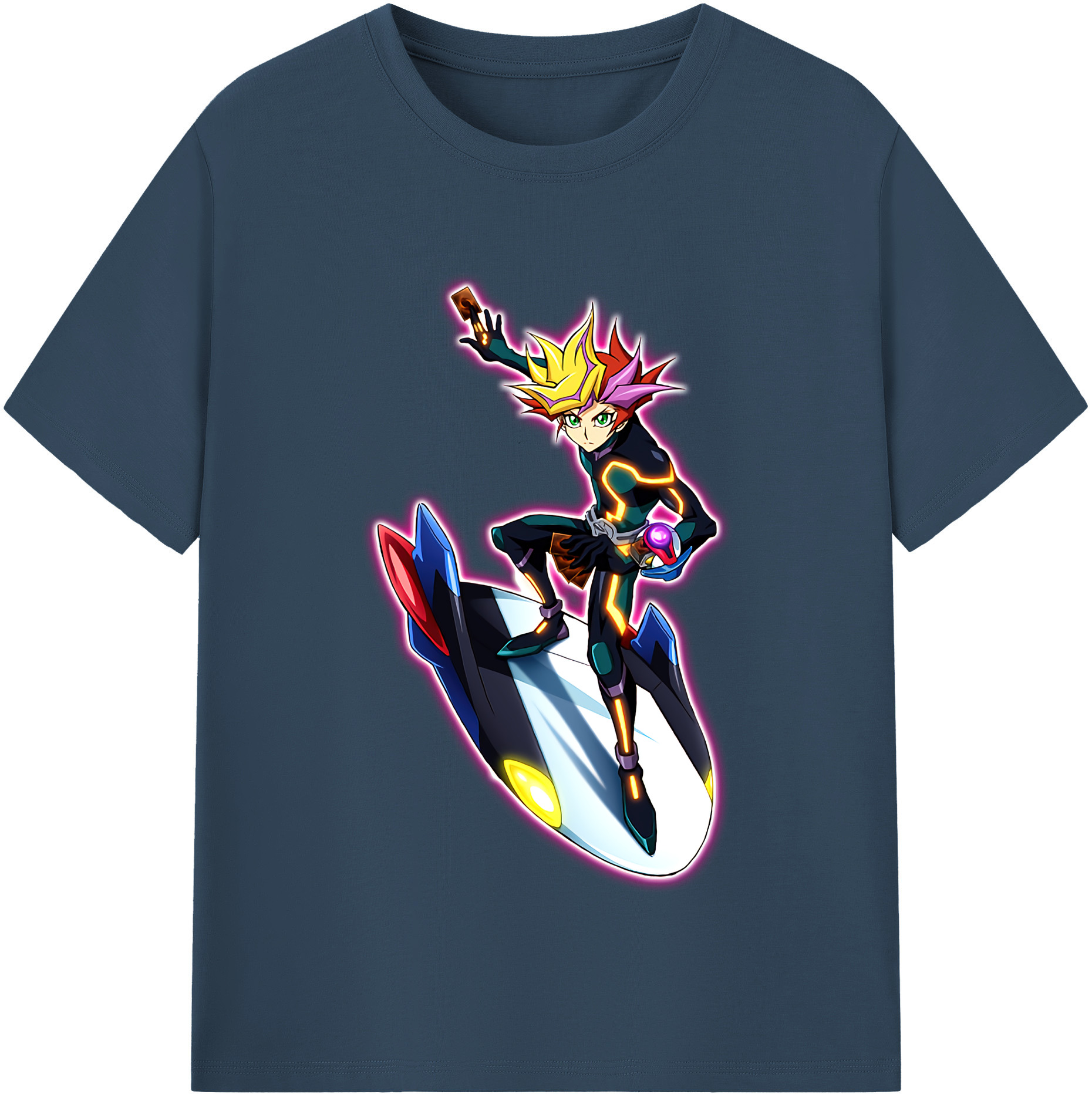 （画像用） 遊☆戯☆王 Yu-Gi-Oh! 綿100％半袖Tシャツ（フロントプリント）