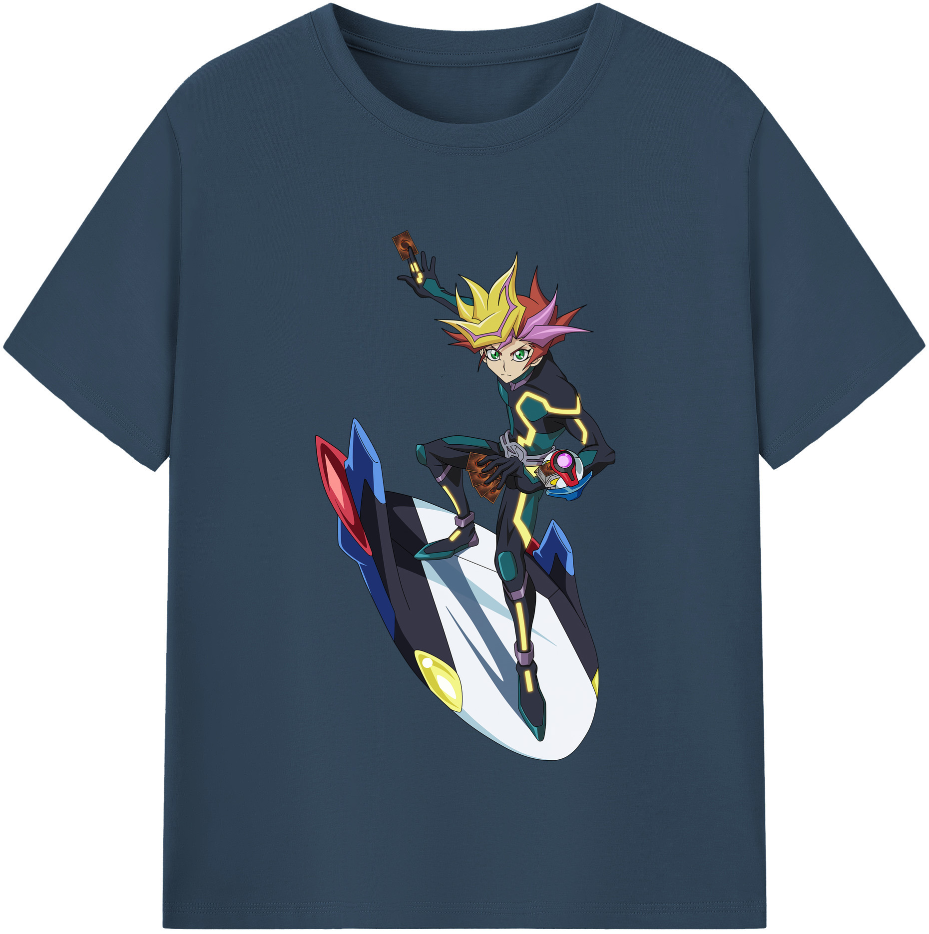 （画像用） 遊☆戯☆王 Yu-Gi-Oh! 綿100％半袖Tシャツ（フロントプリント）