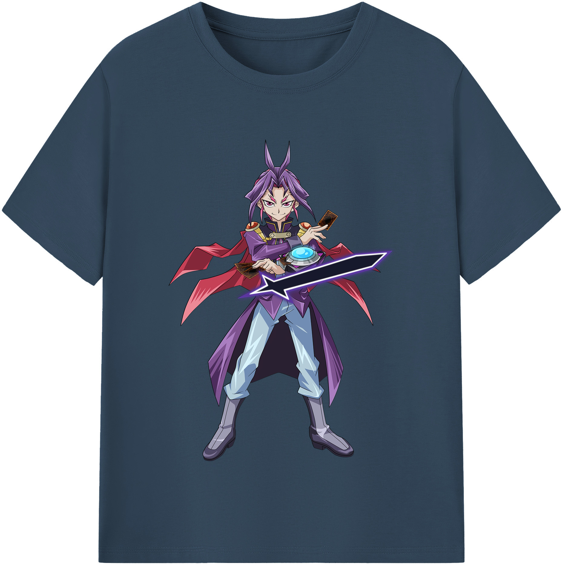 （画像用） 遊☆戯☆王 Yu-Gi-Oh! 綿100％半袖Tシャツ（フロントプリント）