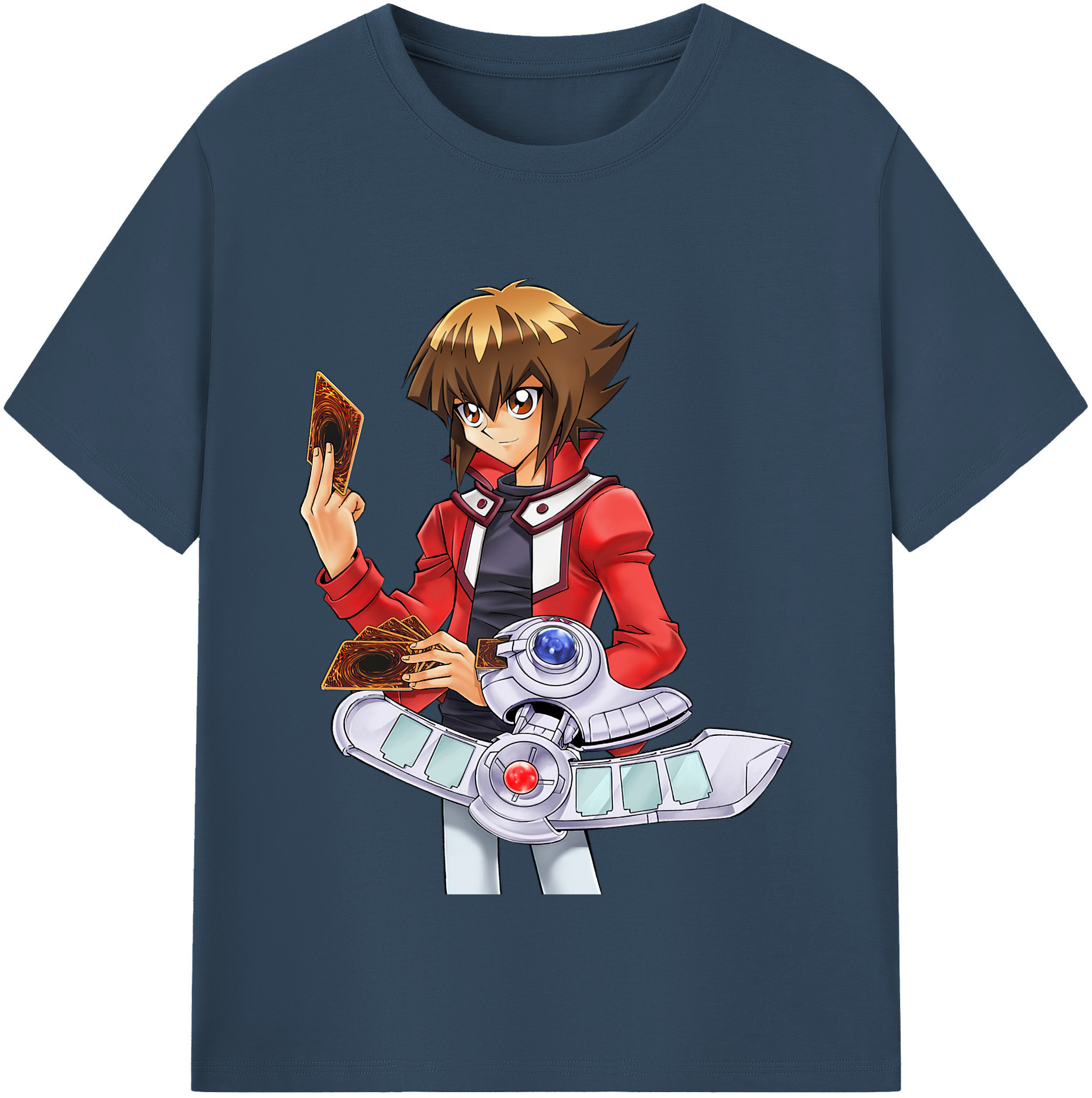 （画像用） 遊☆戯☆王 Yu-Gi-Oh! 綿100％半袖Tシャツ（フロントプリント）