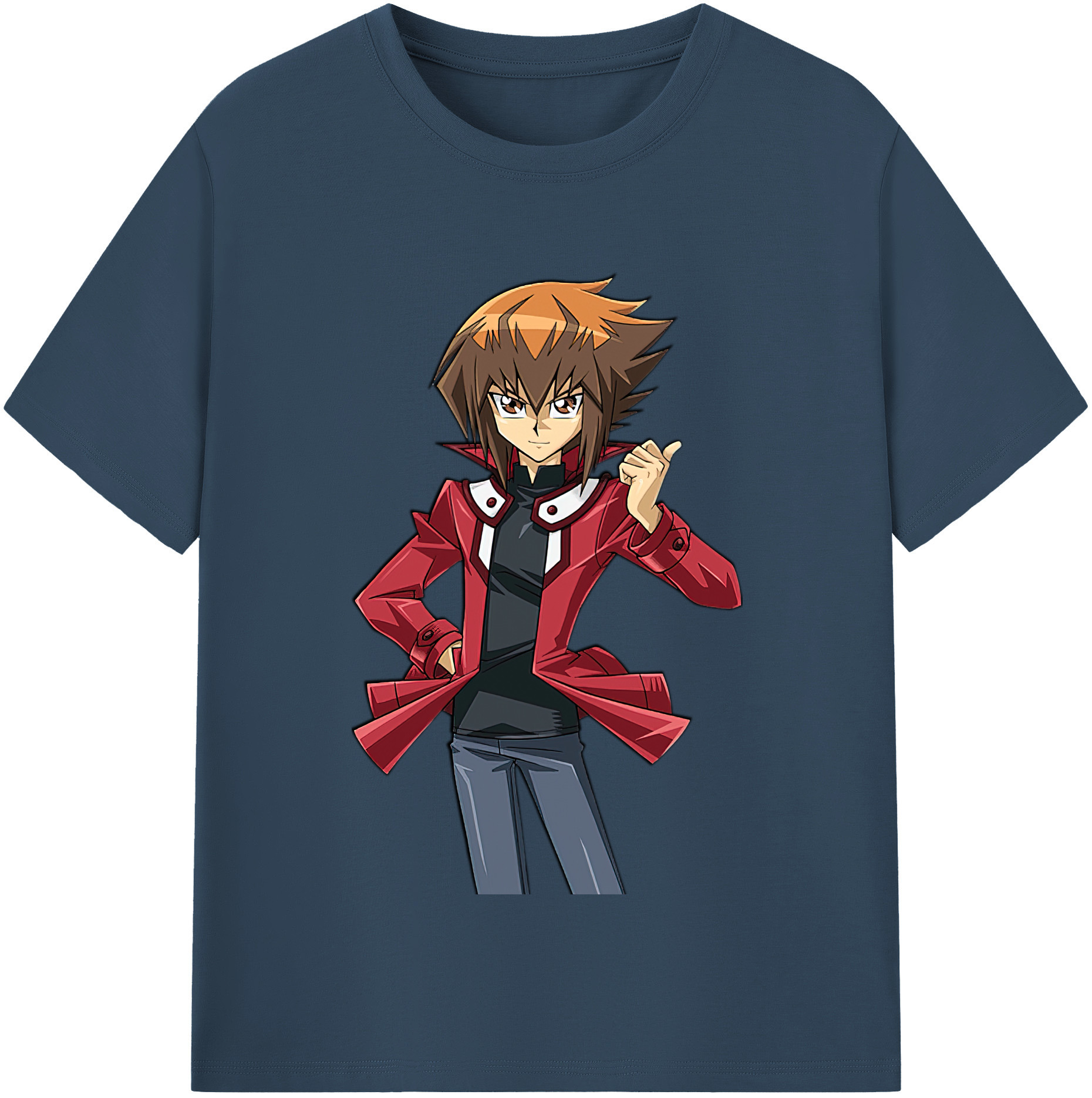 （画像用） 遊☆戯☆王 Yu-Gi-Oh! 綿100％半袖Tシャツ（フロントプリント）