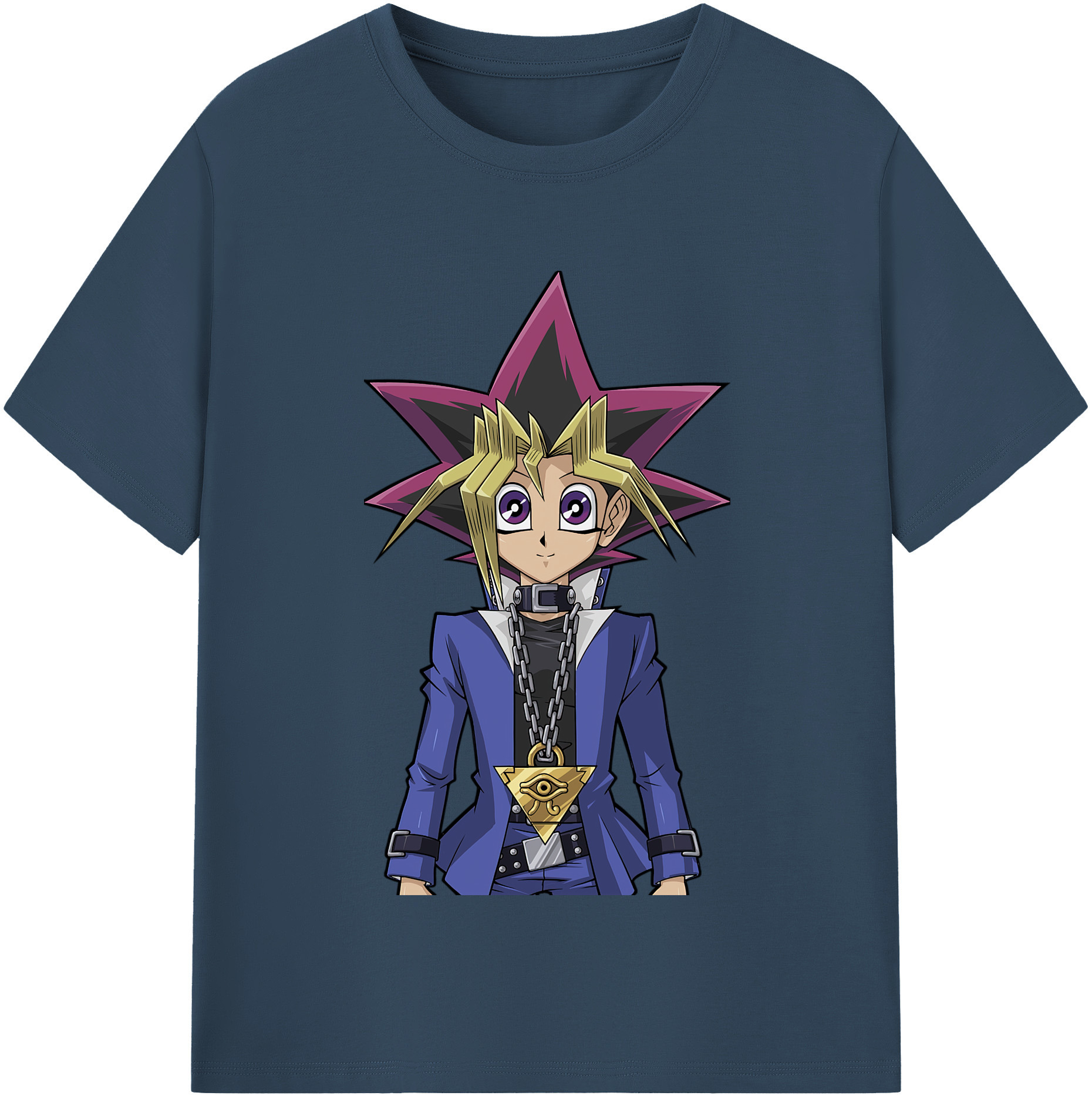 （画像用） 遊☆戯☆王 Yu-Gi-Oh! 綿100％半袖Tシャツ（フロントプリント）