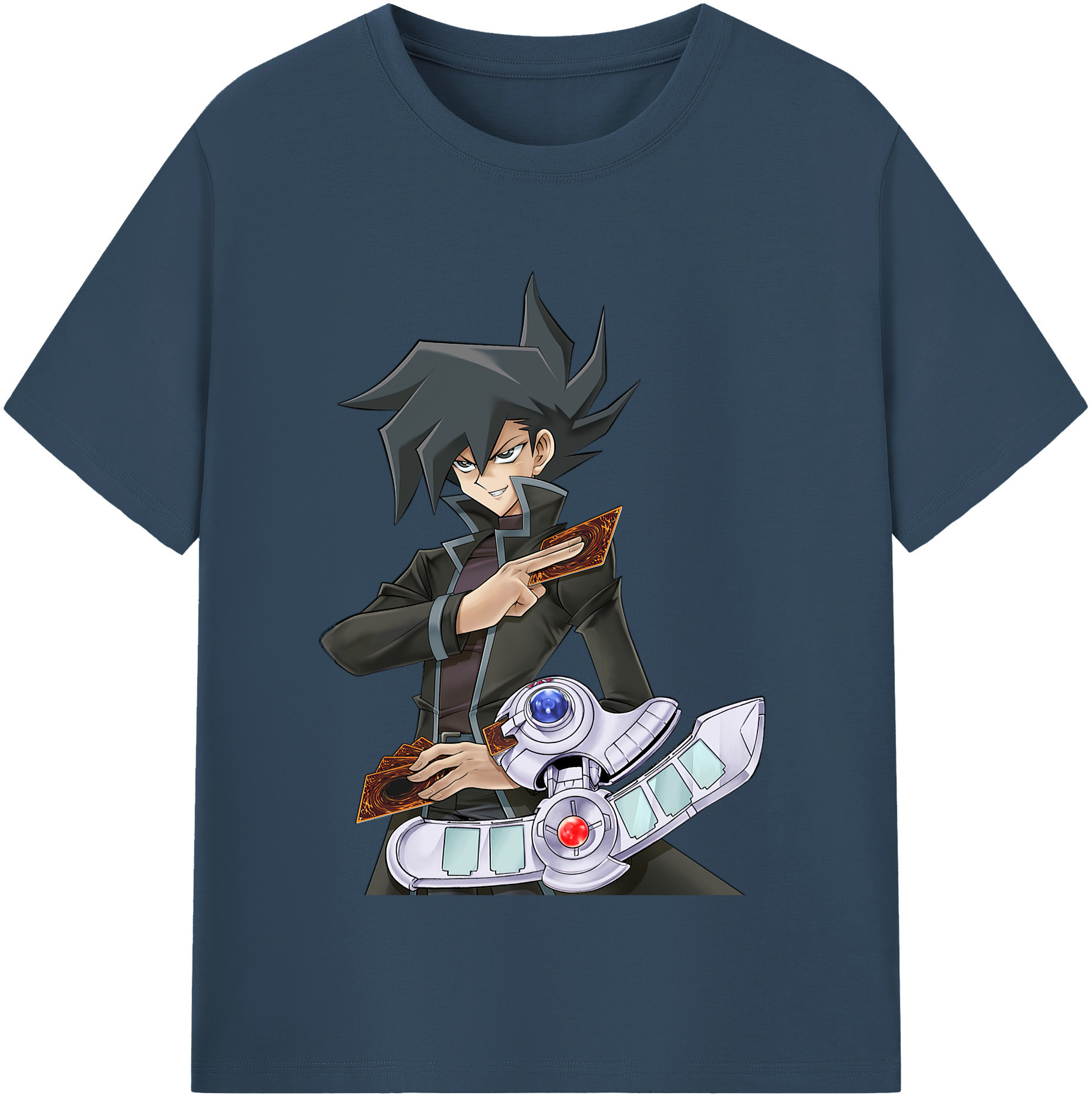 （画像用） 遊☆戯☆王 Yu-Gi-Oh! 綿100％半袖Tシャツ（フロントプリント）