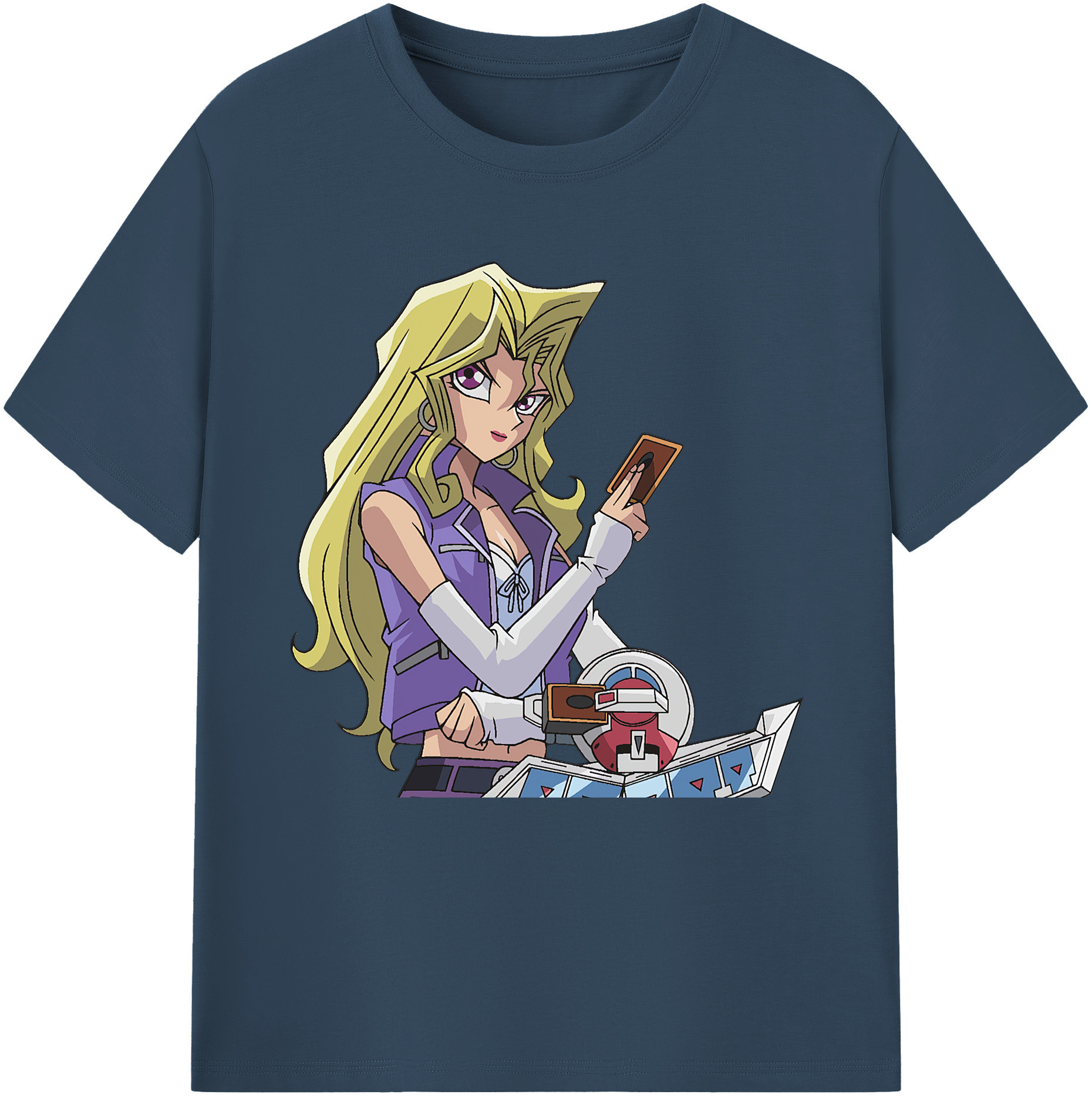（画像用） 遊☆戯☆王 Yu-Gi-Oh! 綿100％半袖Tシャツ（フロントプリント）