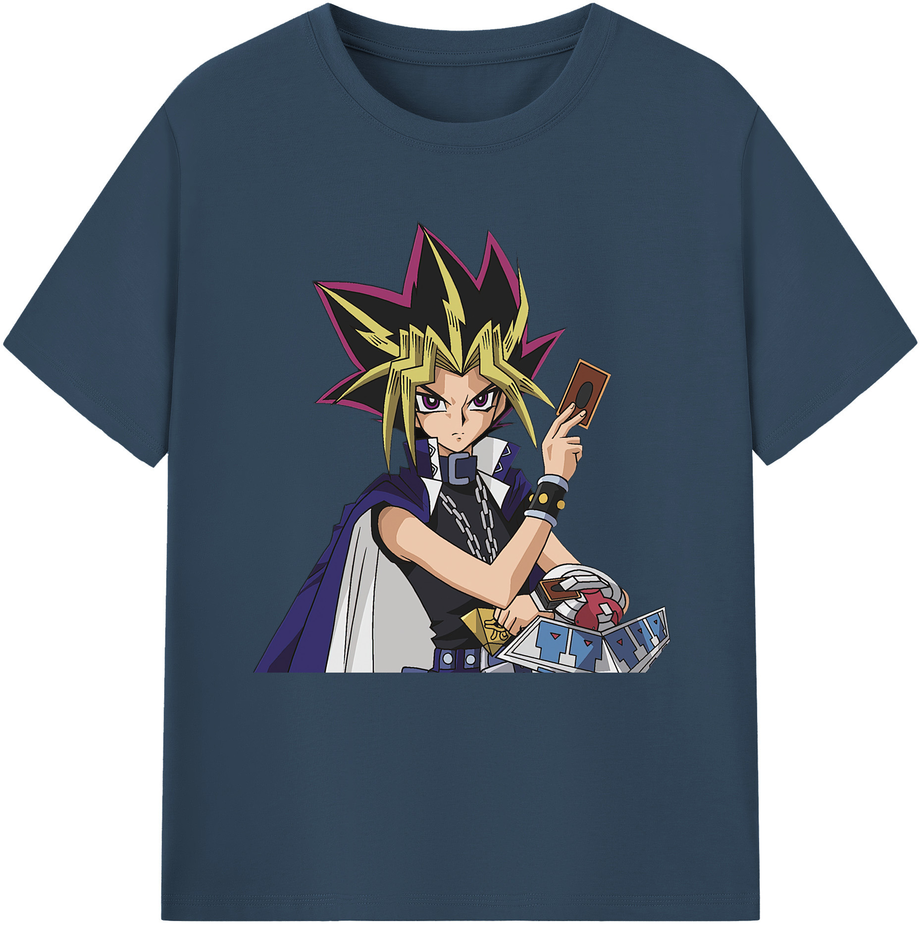 （画像用） 遊☆戯☆王 Yu-Gi-Oh! 綿100％半袖Tシャツ（フロントプリント）