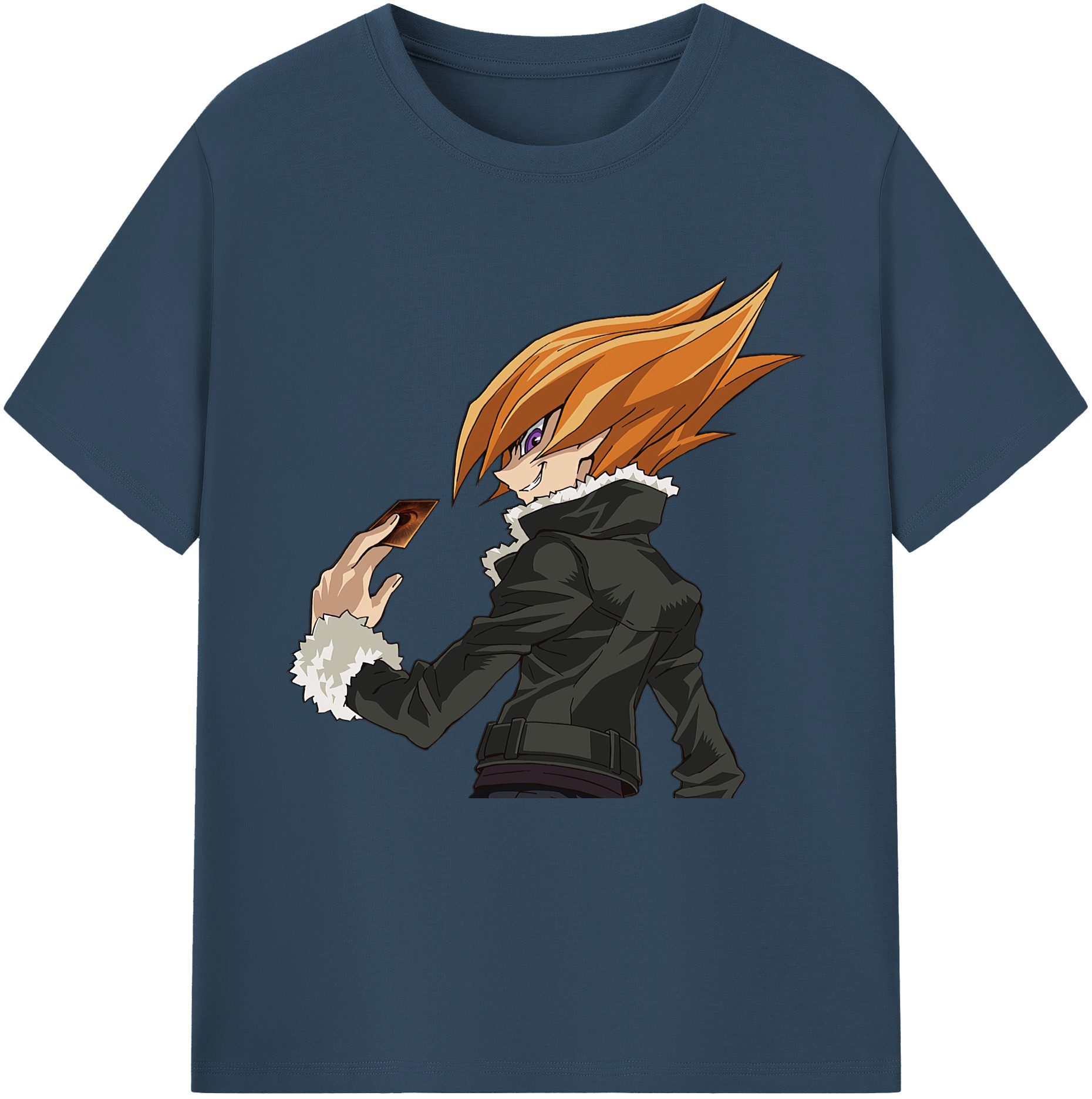 （画像用） 遊☆戯☆王 Yu-Gi-Oh! 綿100％半袖Tシャツ（フロントプリント）
