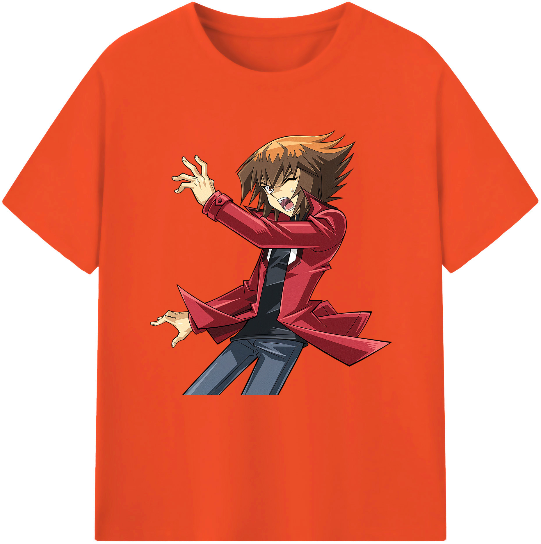 （画像用） 遊☆戯☆王 Yu-Gi-Oh! 綿100％半袖Tシャツ（フロントプリント）