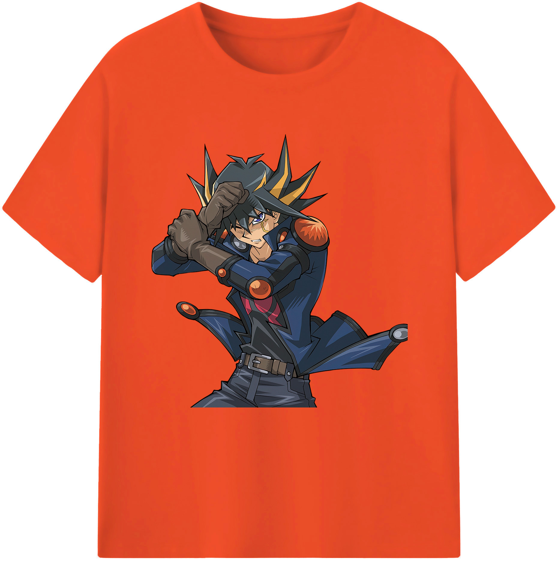 （画像用） 遊☆戯☆王 Yu-Gi-Oh! 綿100％半袖Tシャツ（フロントプリント）